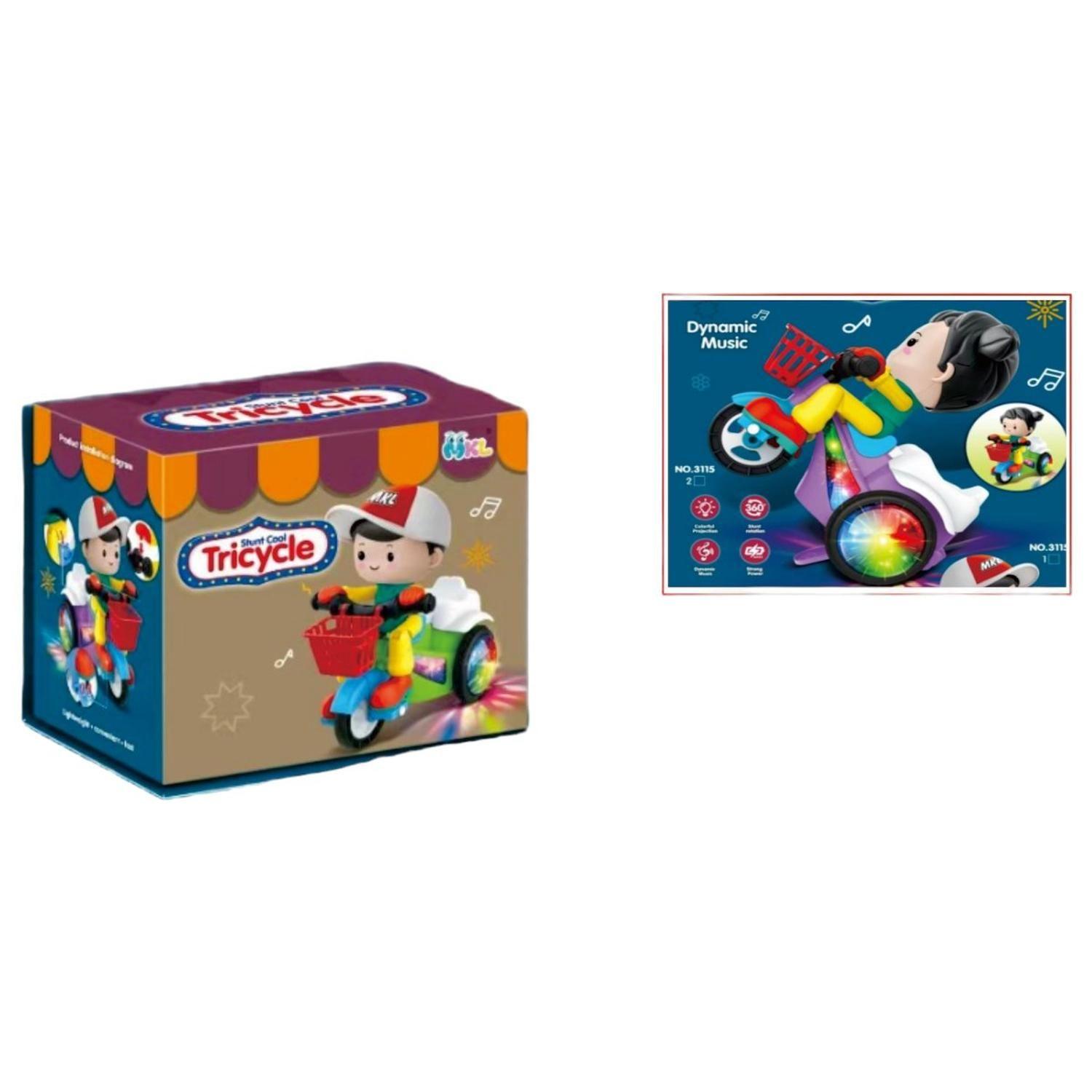 3115 Genial Triciclo Acrobático Para Niños Y Niñas.-0