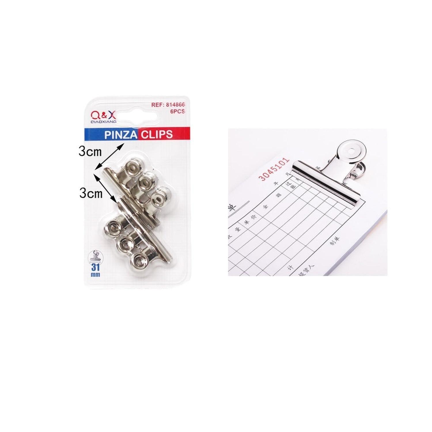 2391 Clip De Cabeza Redonda De 31 Mm De Succión Total 6 Piezas-0