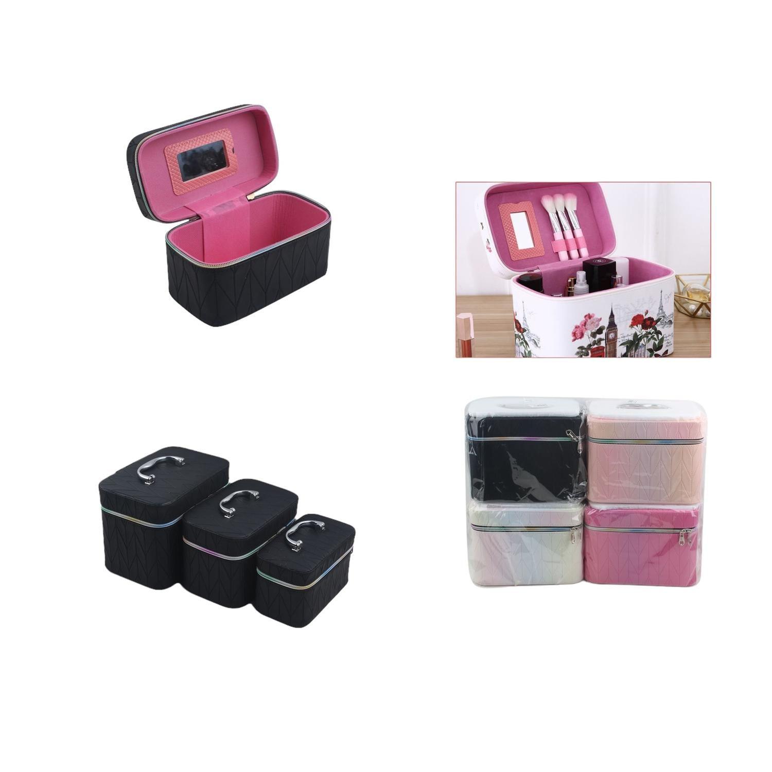 Juego De Neceseres De Tres Piezas 8014-3 (Serie De Patrones Ondulados Grandes)-0