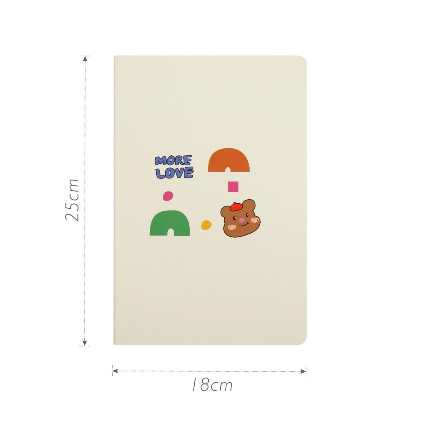 Cuaderno con animalitos 25 x 18 cm-4