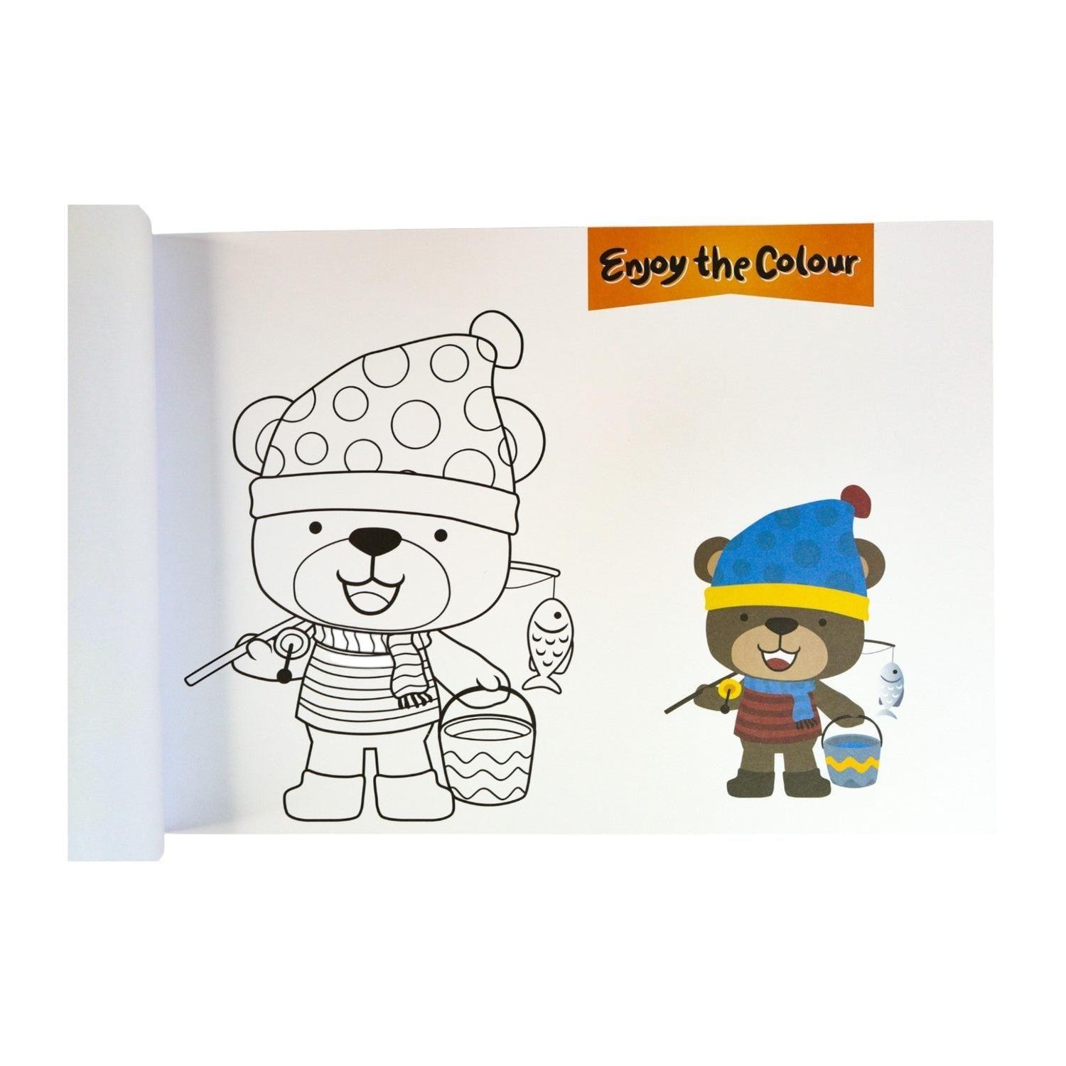 Cuaderno para colorear 21x14 cm (horizontal)-0