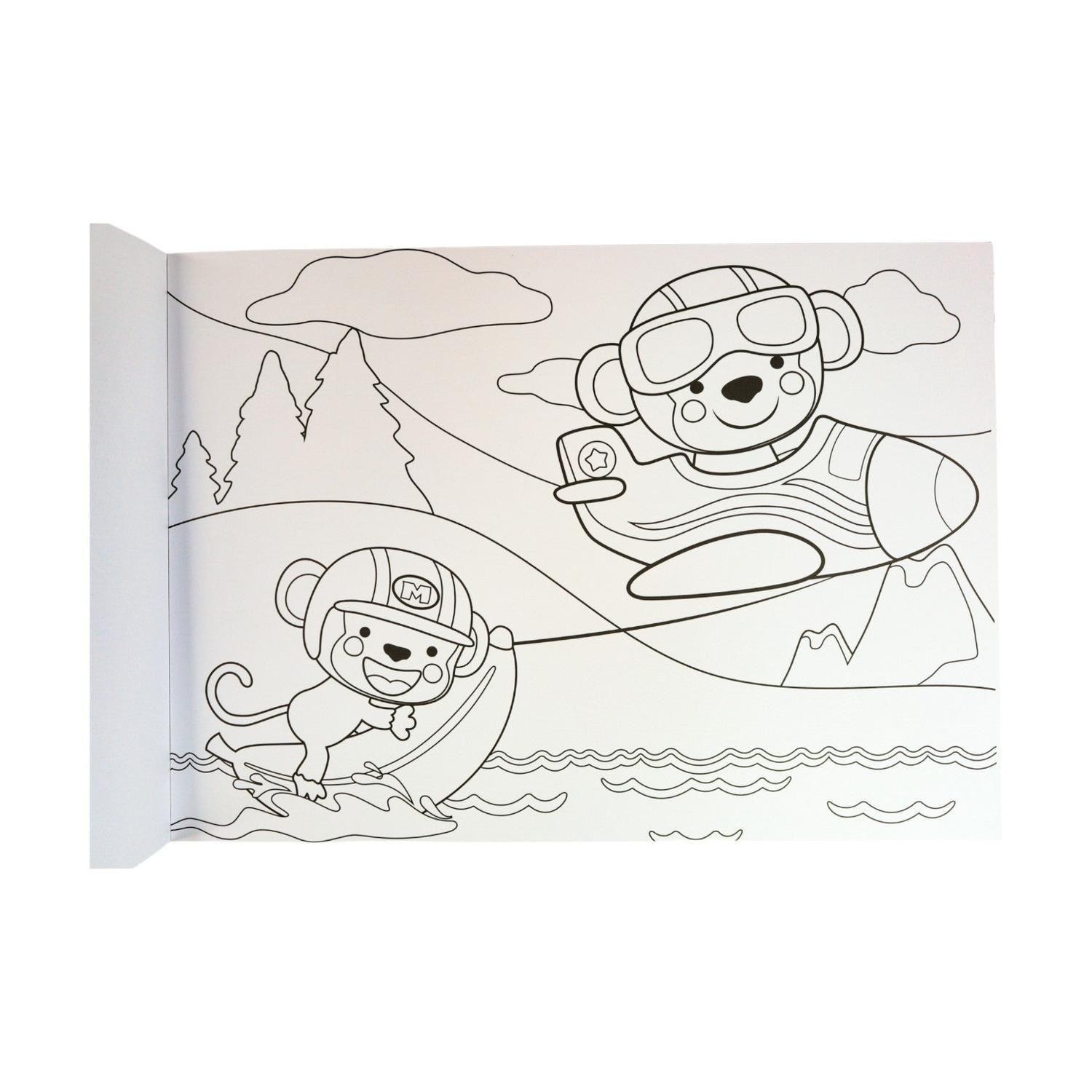 Cuaderno para colorear 21x14 cm (horizontal)-2