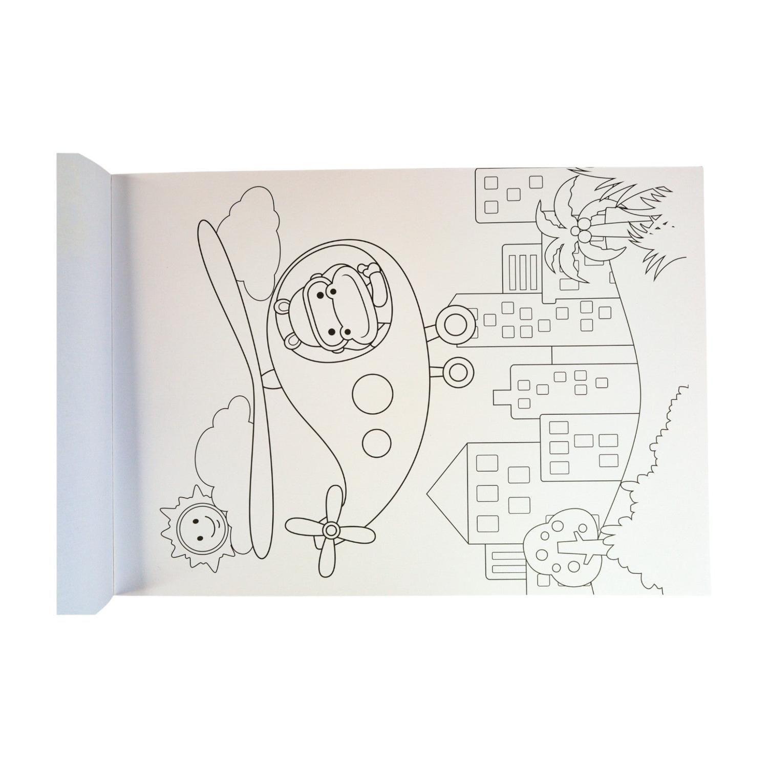 Cuaderno para colorear 21x14 cm (horizontal)-4