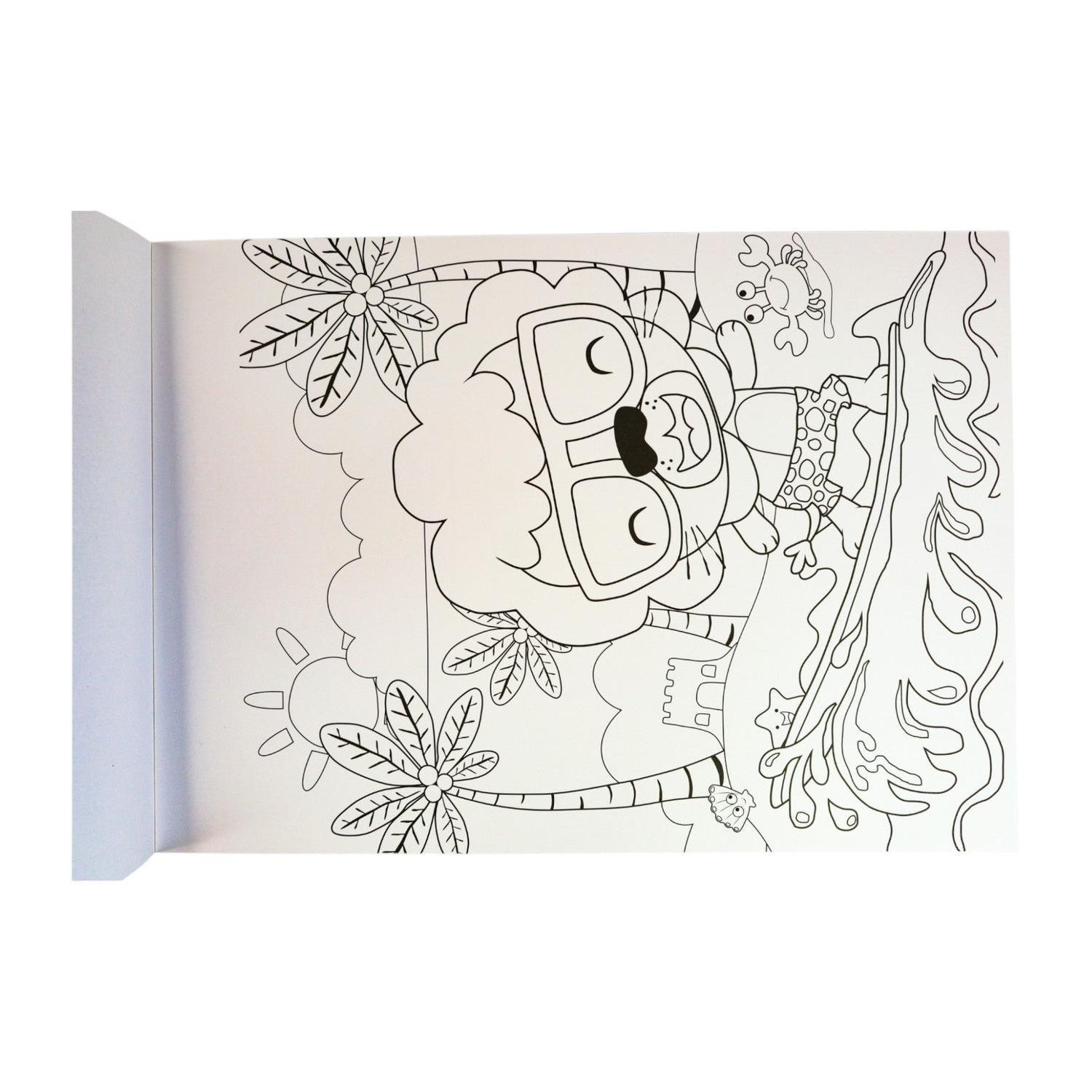 Cuaderno para colorear 21x14 cm (horizontal)-6