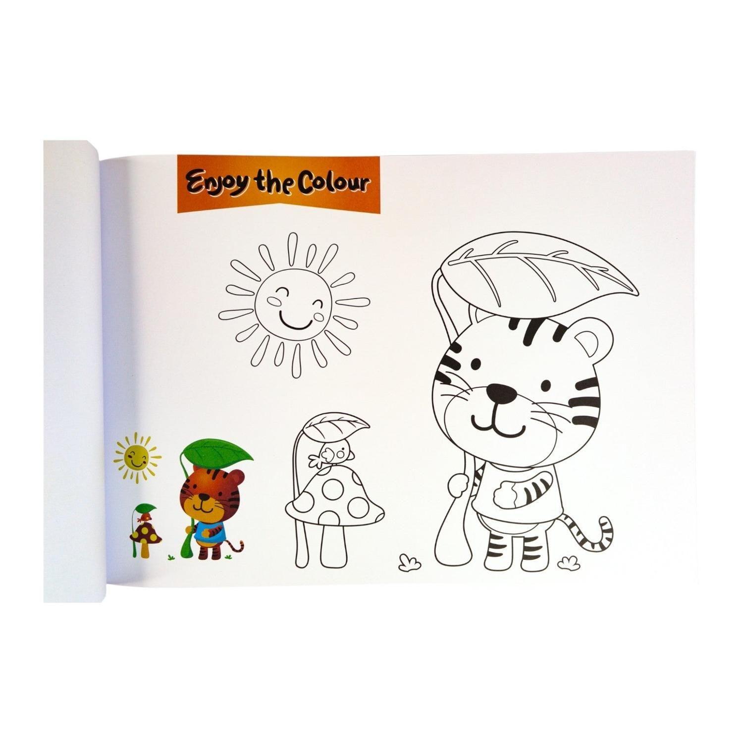 Cuaderno para colorear 21x14 cm (horizontal)-8