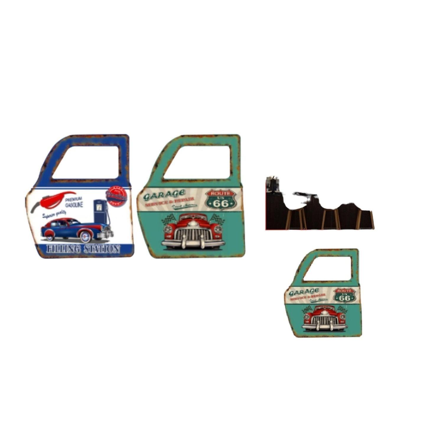 Cuadro De Hojalata Para Colgar Puerta De Coche 30X35-0