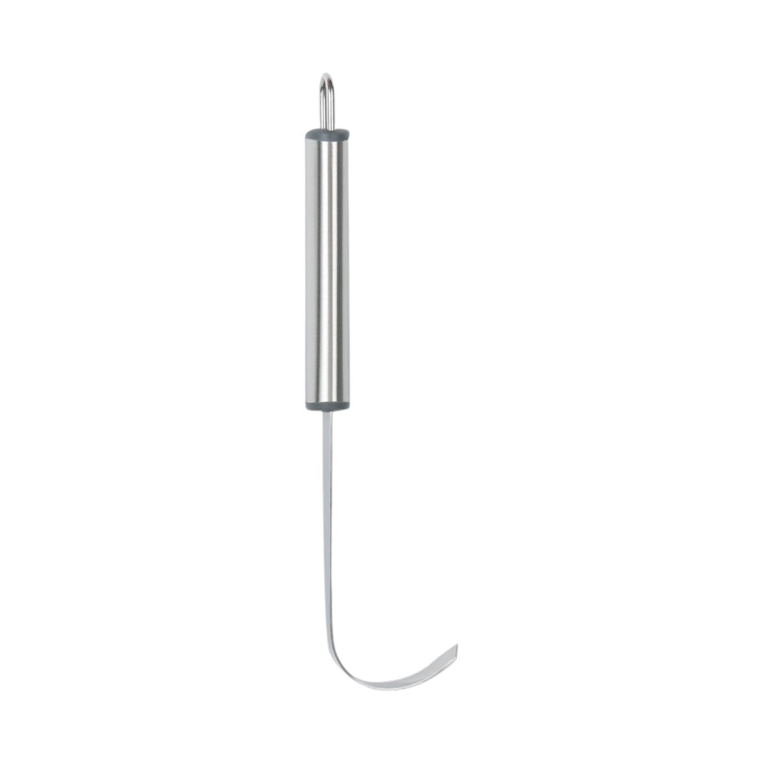 TXM29-96 Cuchillo con gancho de raspar con mango ovalado 22.6X1.5CM-0