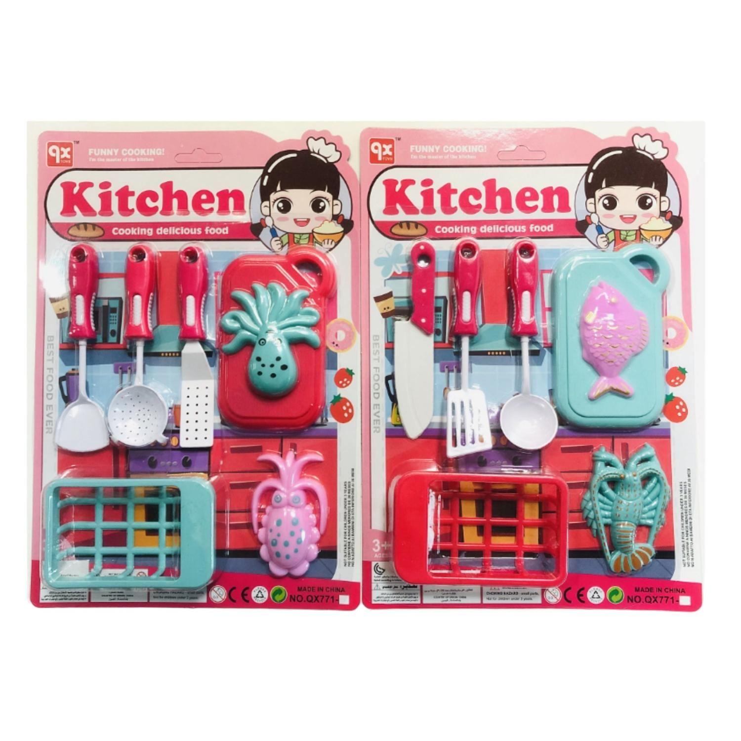 Set Qx771-29 De Cocina Juguetes Para Niñas 3+-0
