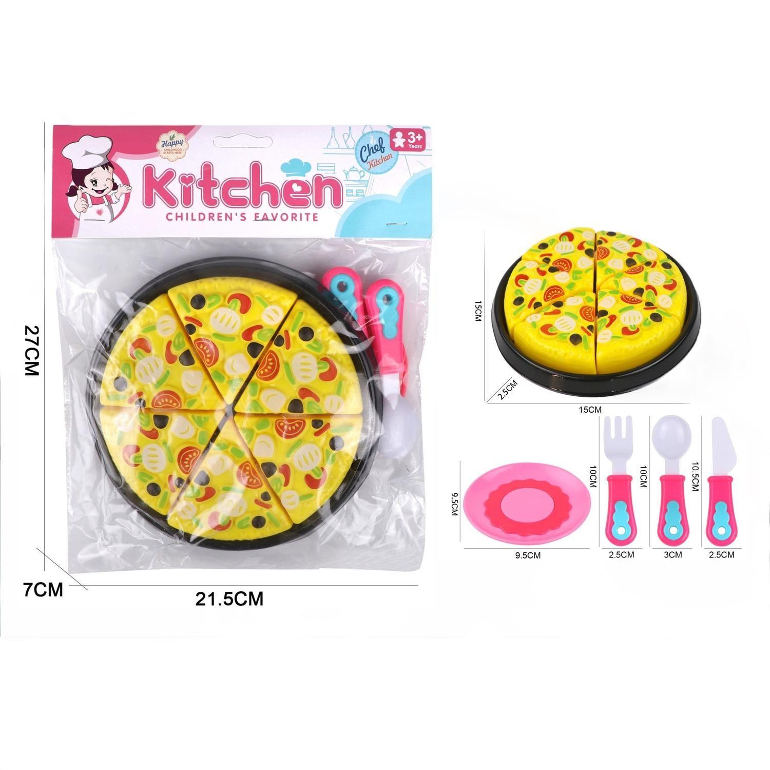 Set Juego De Pizza Niñas Niños 3+-0