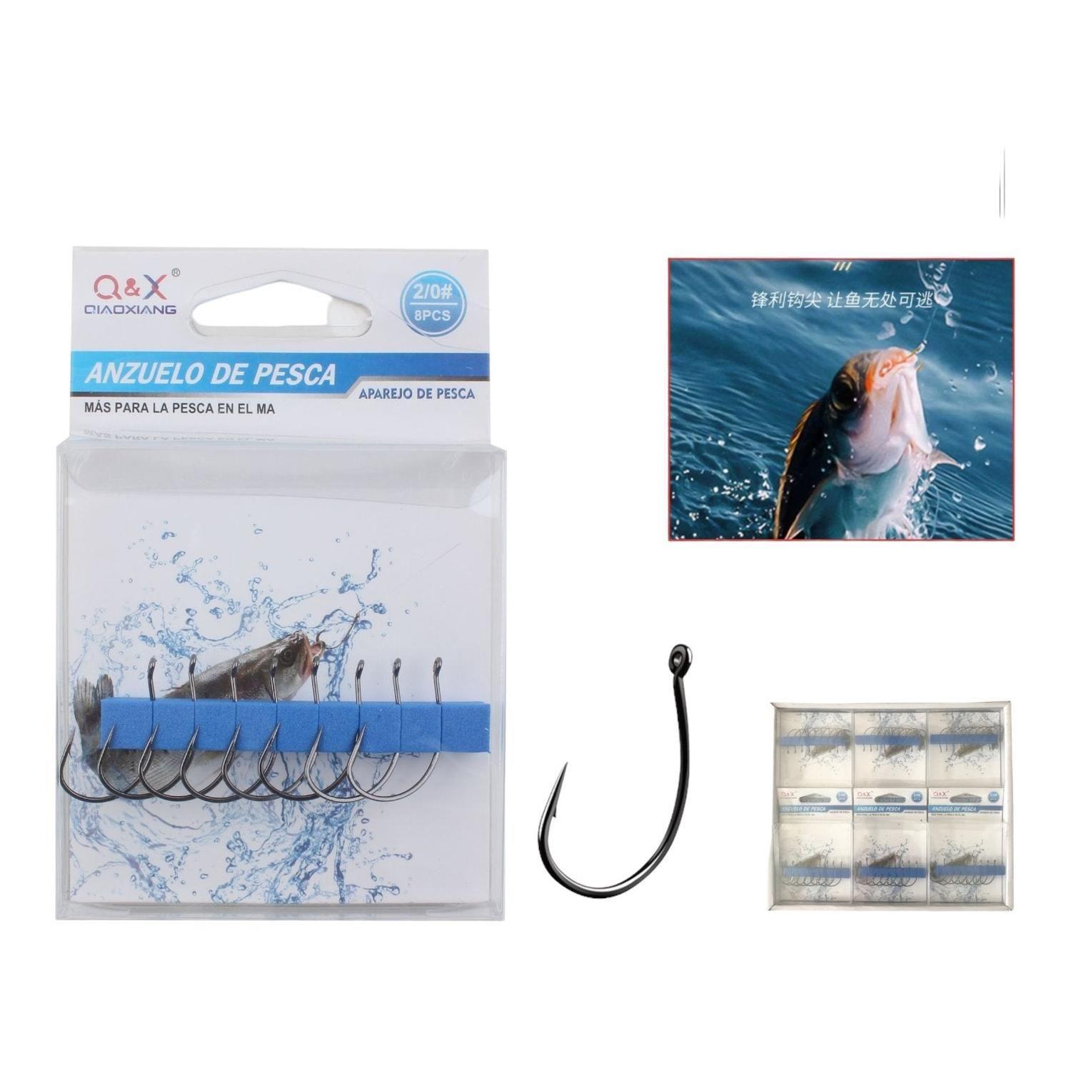 Anzuelo De Se?uelo Con P¨²as 2/0# 8Pz-0
