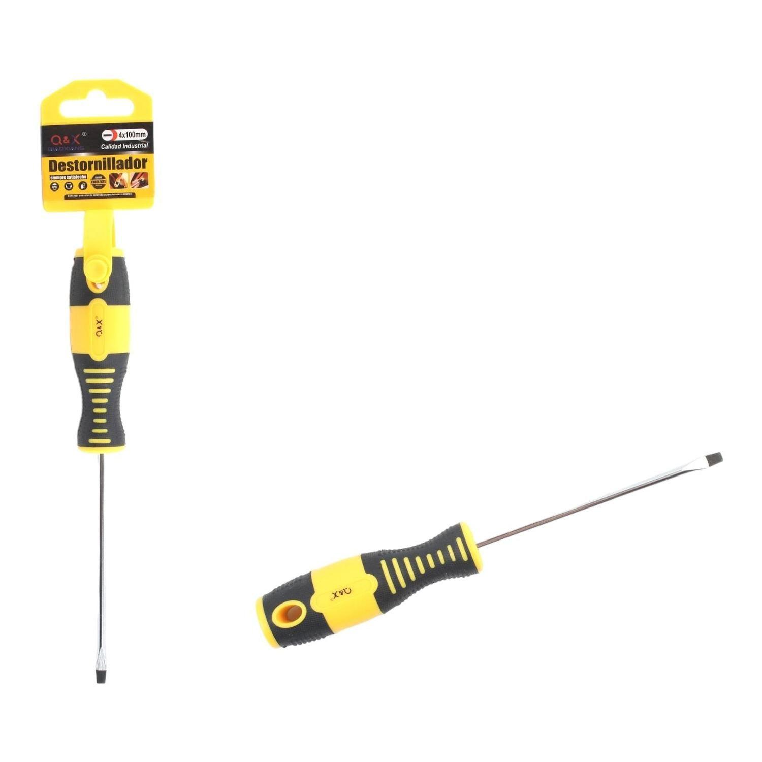 Destornillador Con Mango De Seta (4*100 Caracteres) Magnetizado-0