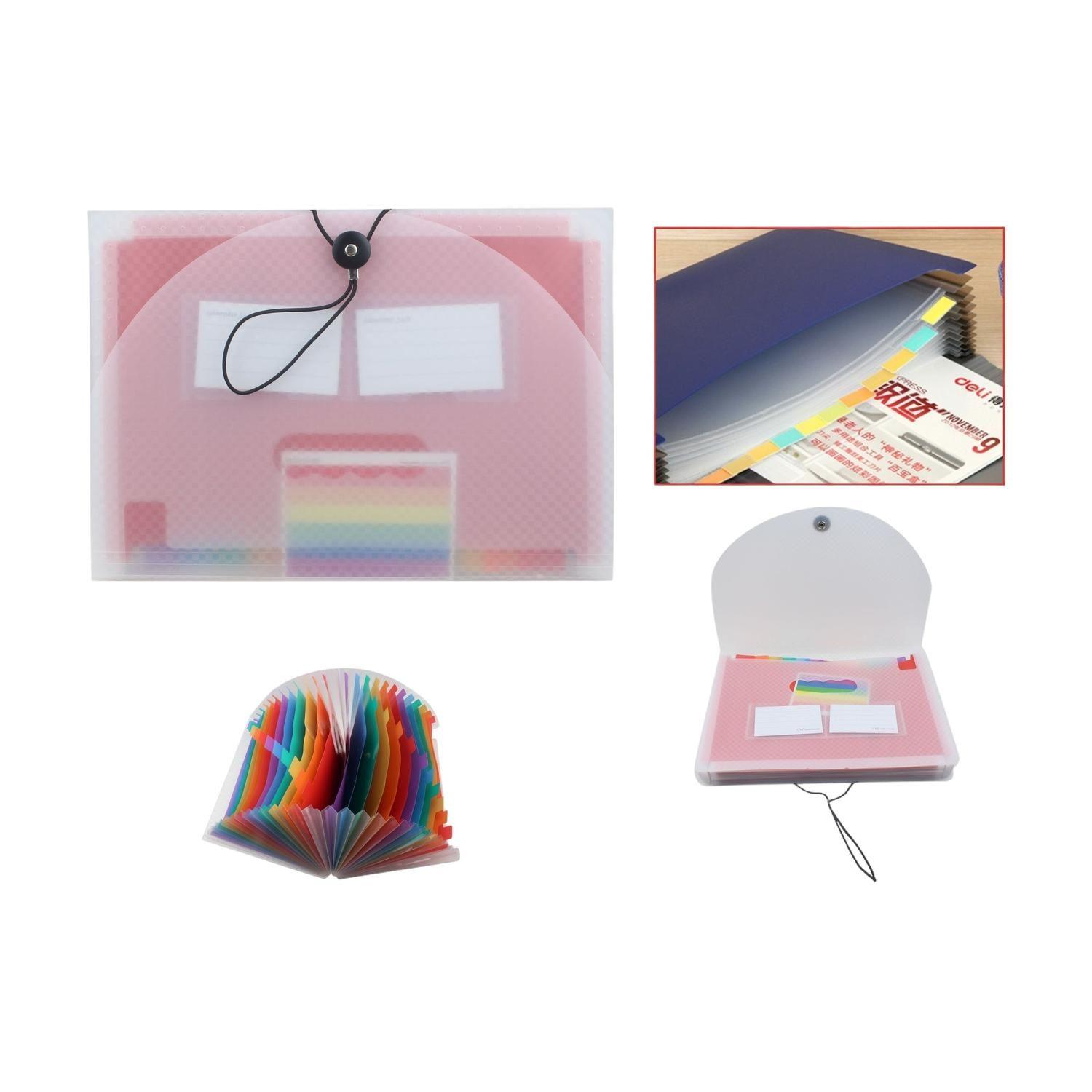 Zy-7005-25 Bolsa De Acorde¨®n Arco Iris Interior De 25 Rejillas Blanca Transparente-0