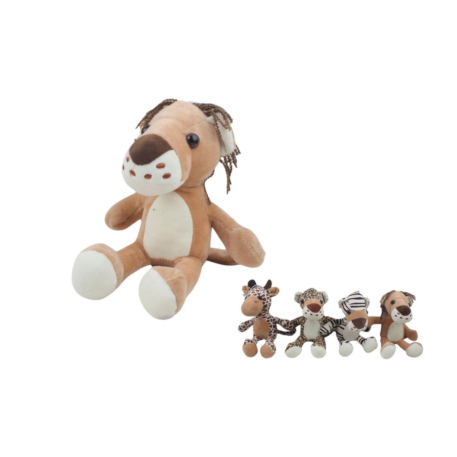 Peluches de Animales del Bosque 18 cm-0