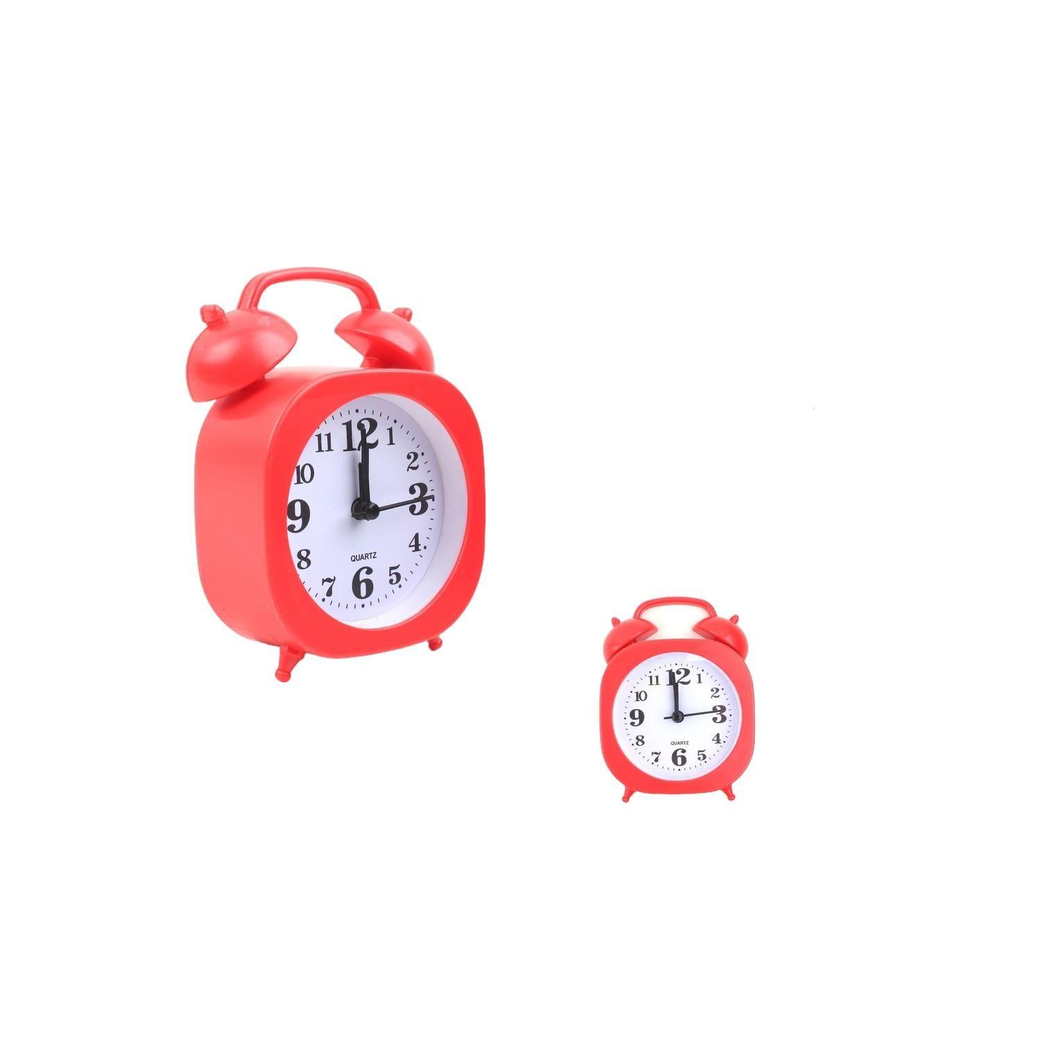Reloj Despertador De Forma Cuadrada-0