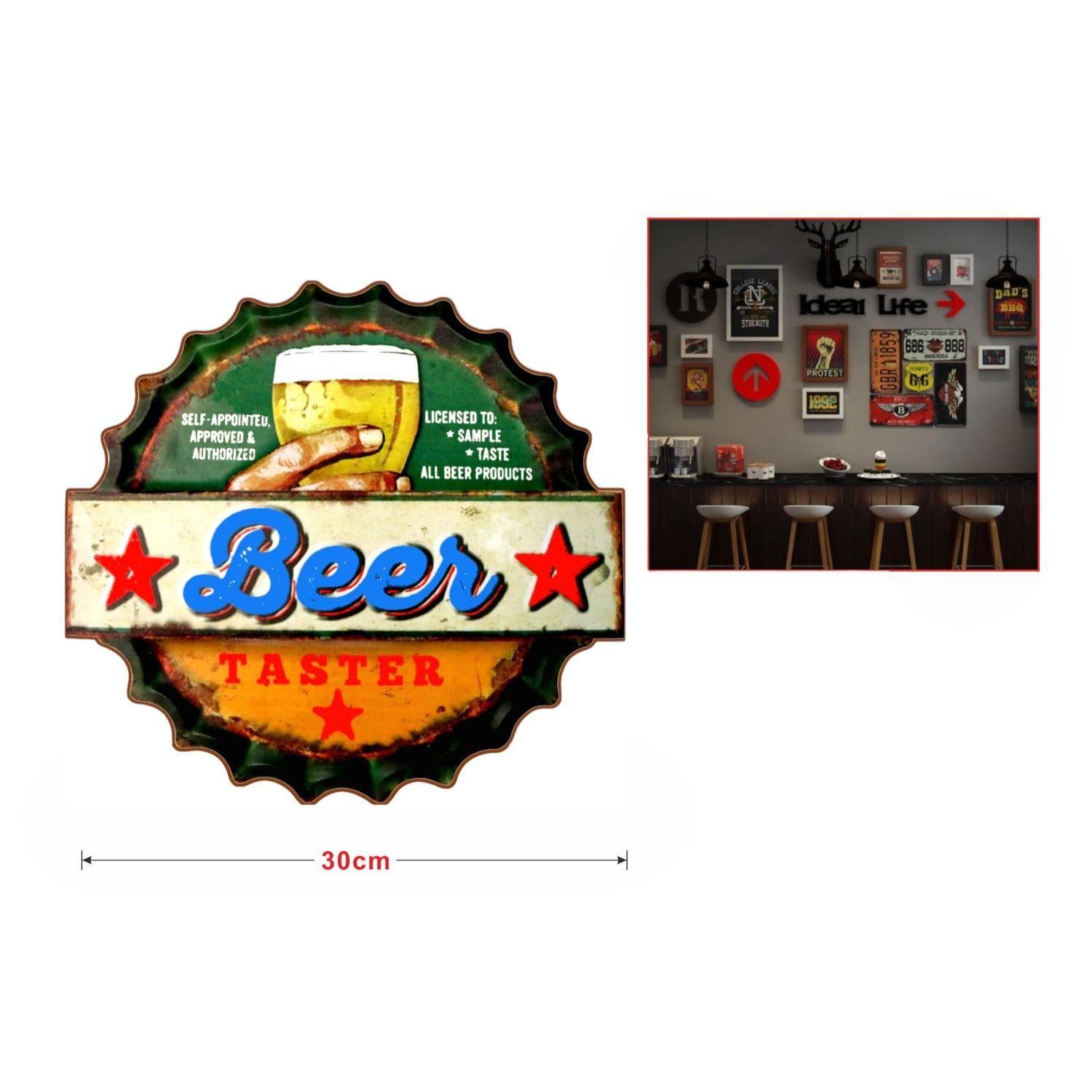 Cuadro tridimensional de hojalata 30x30 cm (modelo 13)-1