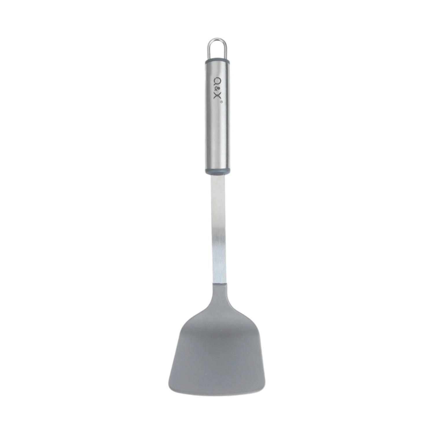 TXM29-W01 Espatula de nylon para sarten con mango ovalado 31X7.8CM-1