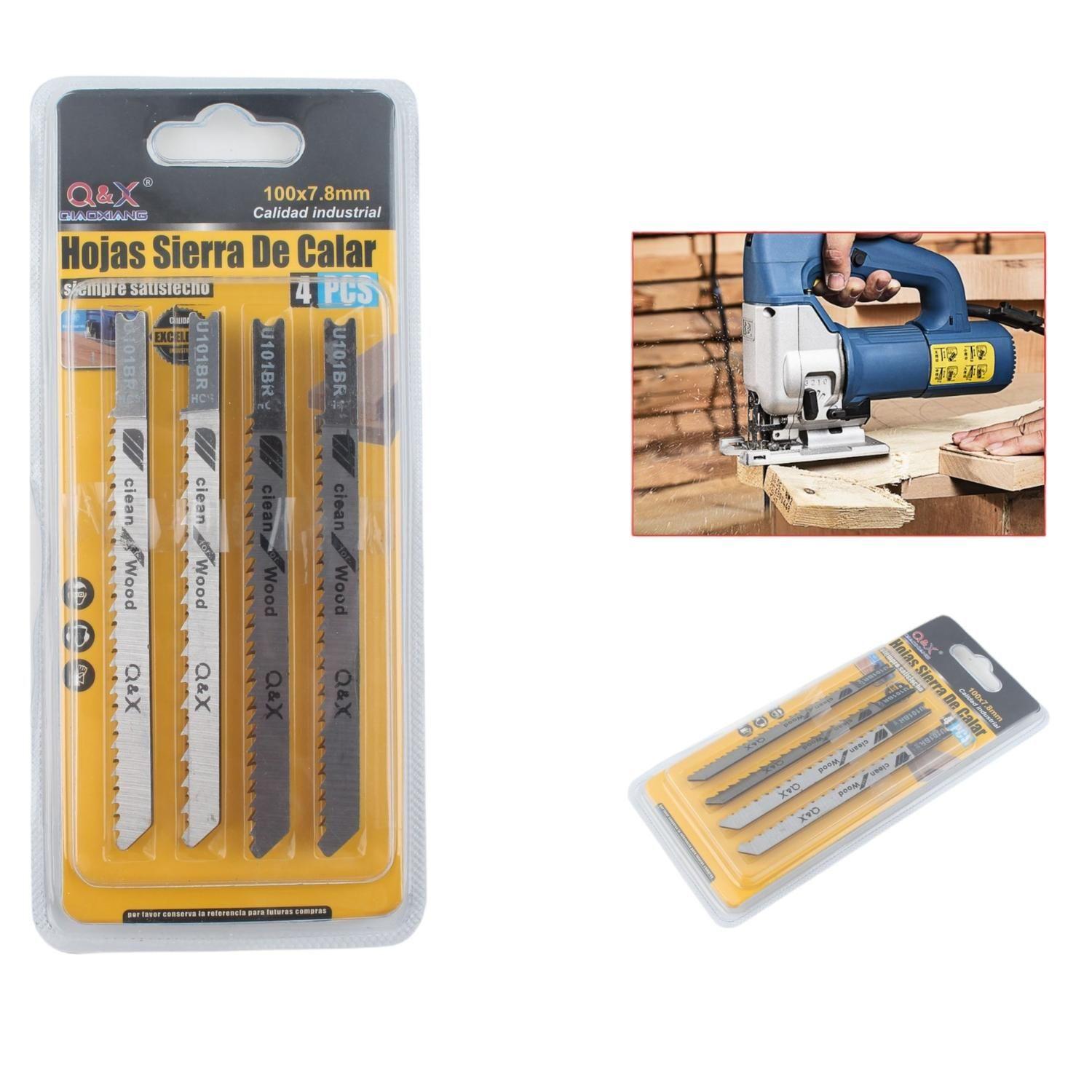 Hojas De Sierra De Calar 4 Pcs 100X7,8Mm U101Br-0
