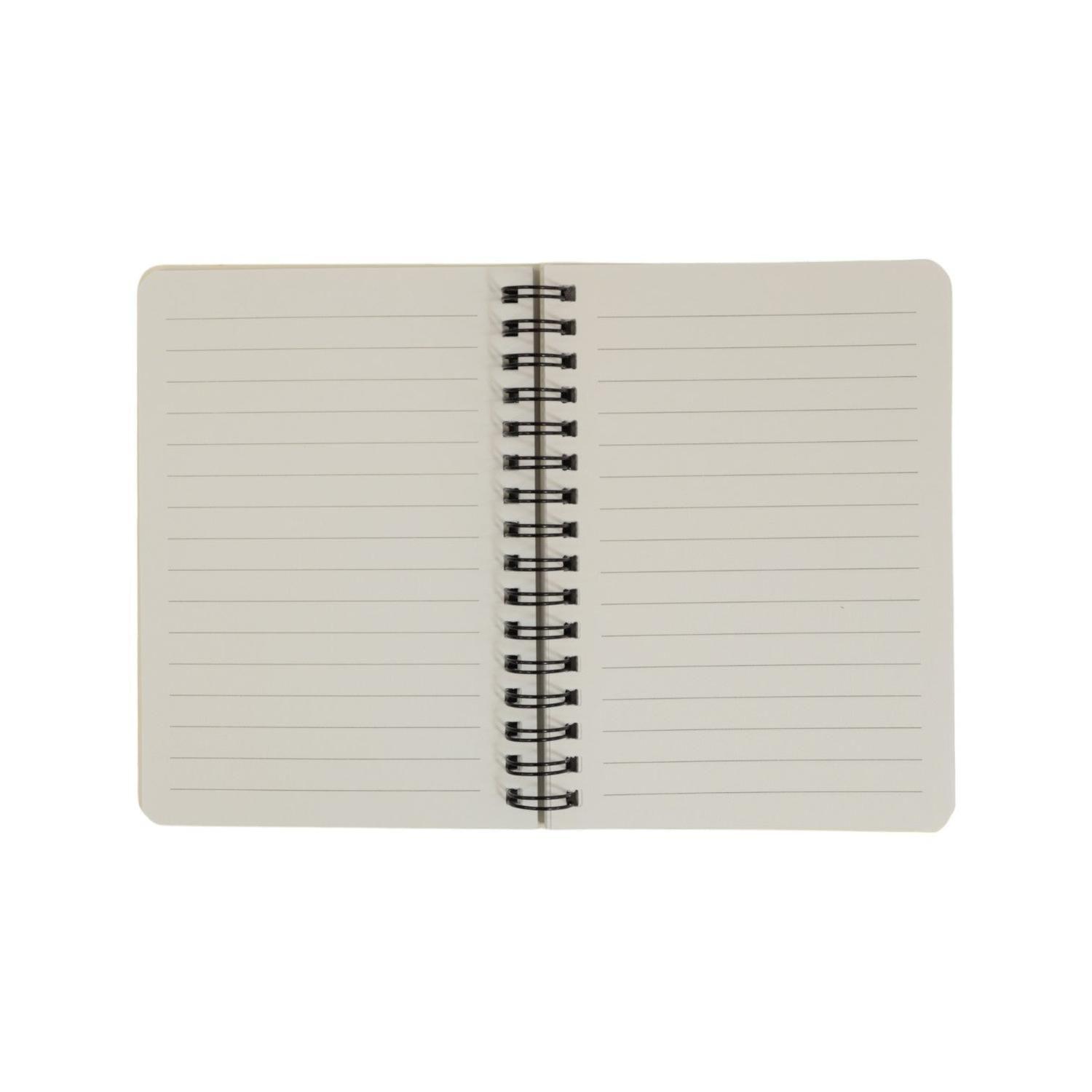 Libreta pequeña de espiral 14.5 x 10.5 cm-0
