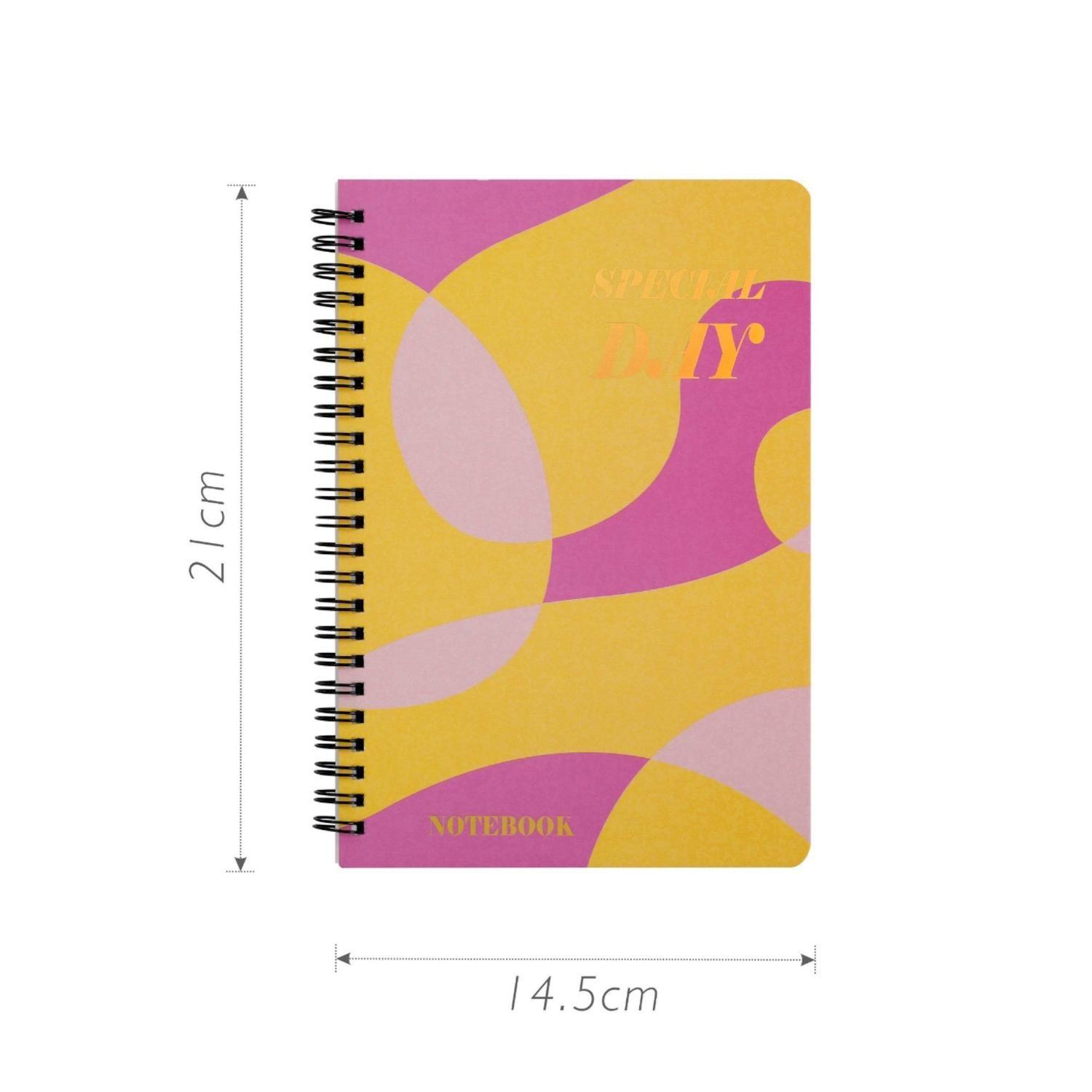 Cuaderno de espiral 21x14.5 cm-0
