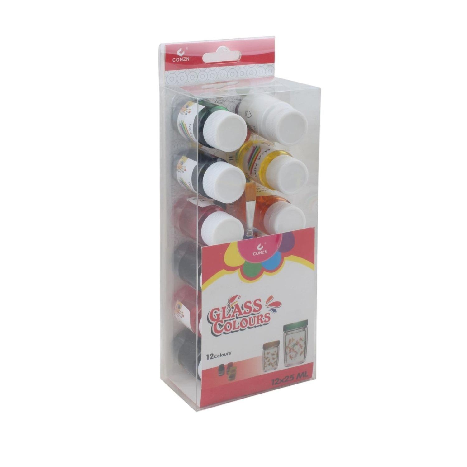 12 Piezas De Pintura De Acuarela De 24 G + Caja De Pincel Pet-1