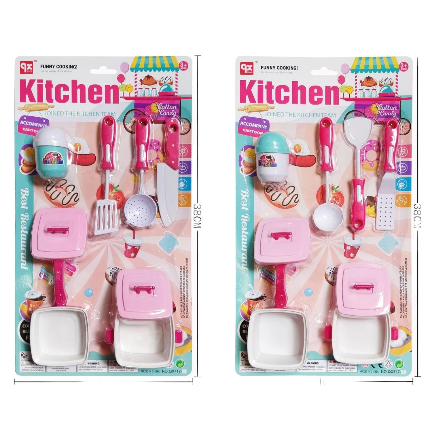 Set Qx717-3 De Cocina Juguetes Para Ni?as 3+-0