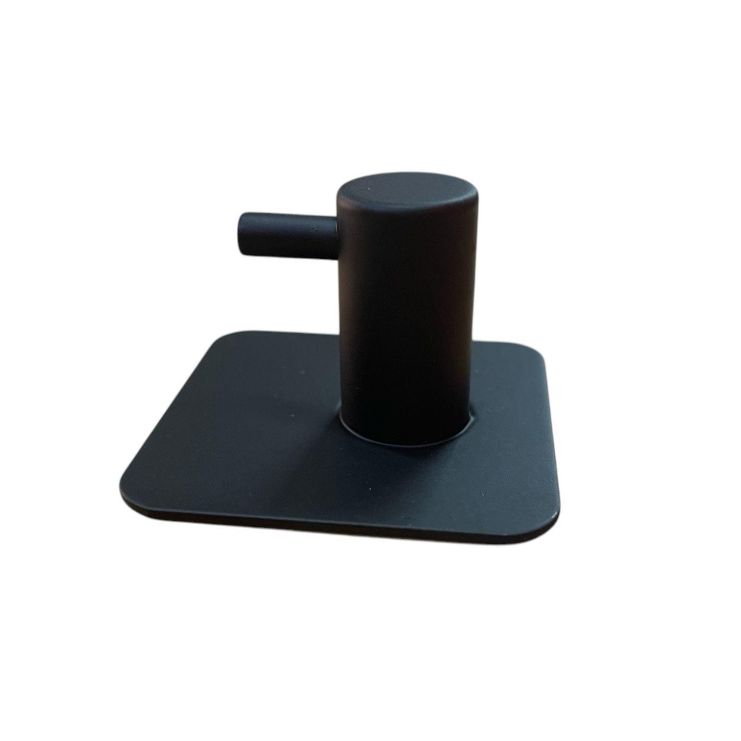 Pack de 4 Ganchos Adhesivos Impermeables - Color Negro-3