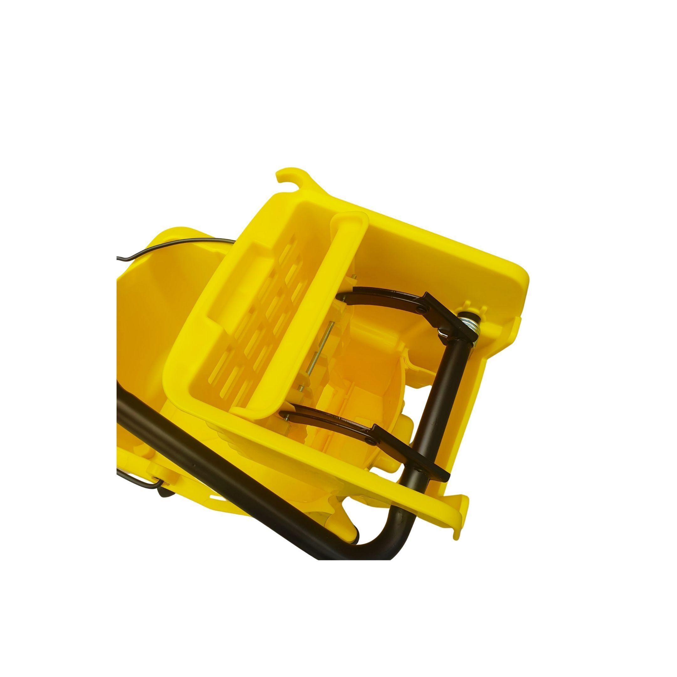 Carro Estrujador de Aseo 32 Litros (Amarillo) – Alday-4