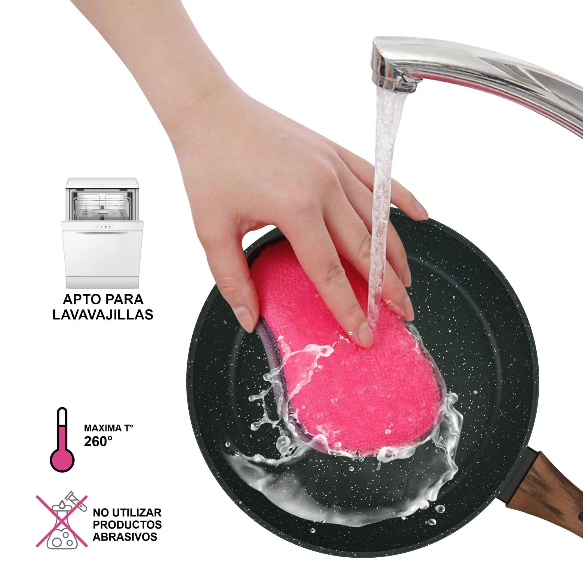 Sartén Antiadherente 24cm Cuisine con Fondo de Inducción Fissman-6