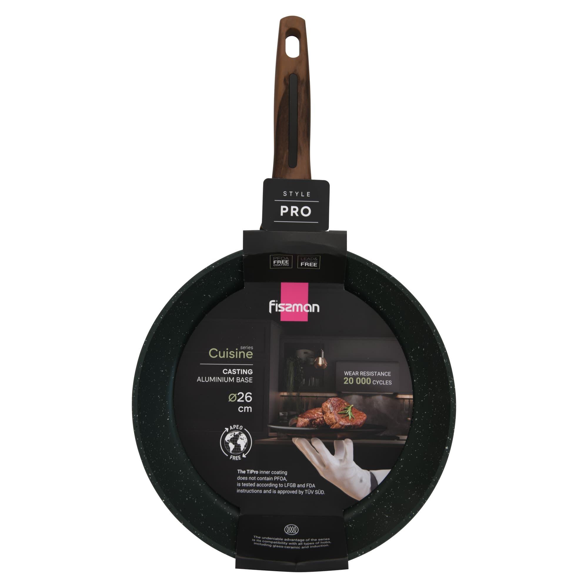 Sartén Antiadherente 24cm Cuisine con Fondo de Inducción Fissman-9