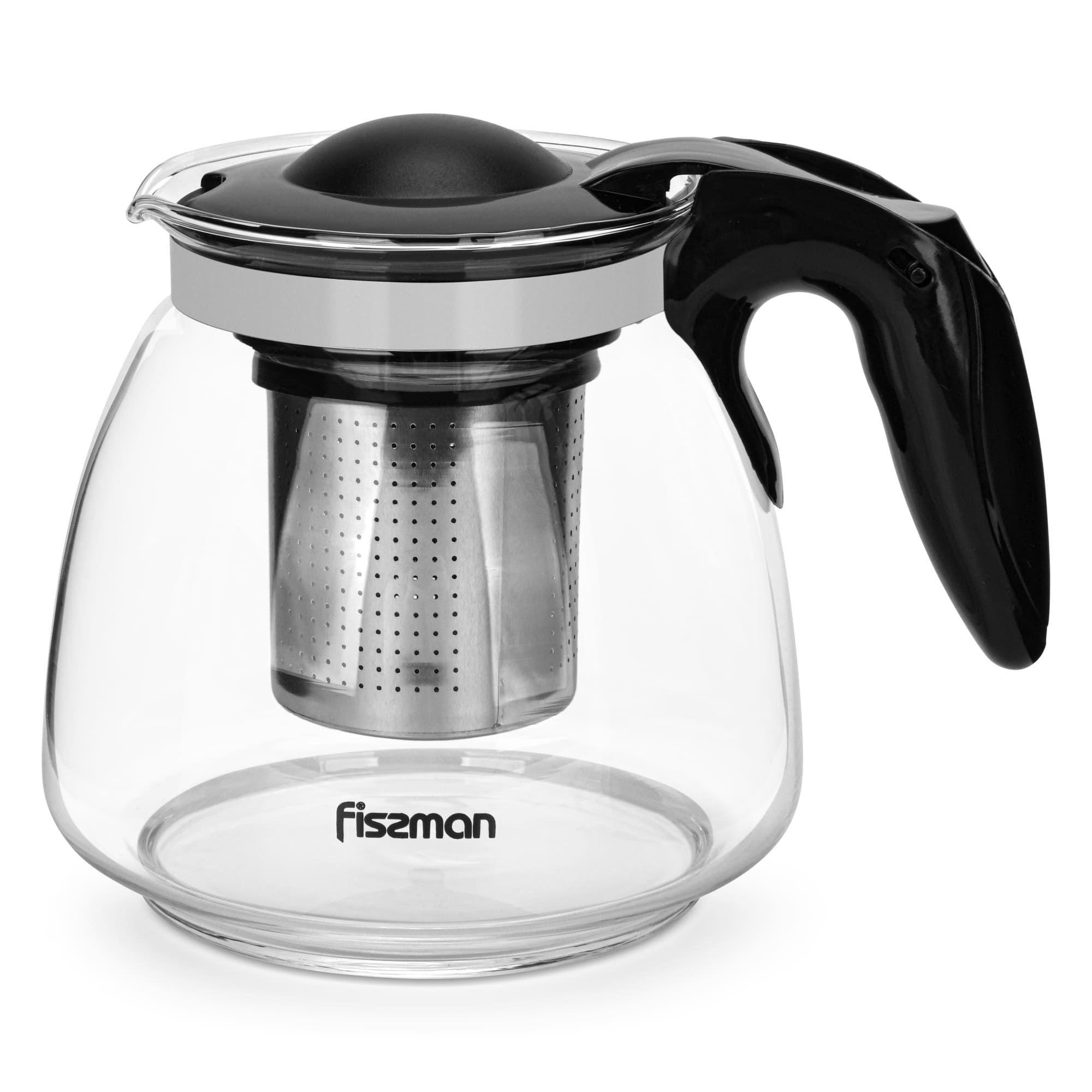 Tetera de Vidrio con Infusor Central 900 ml Fissman-5