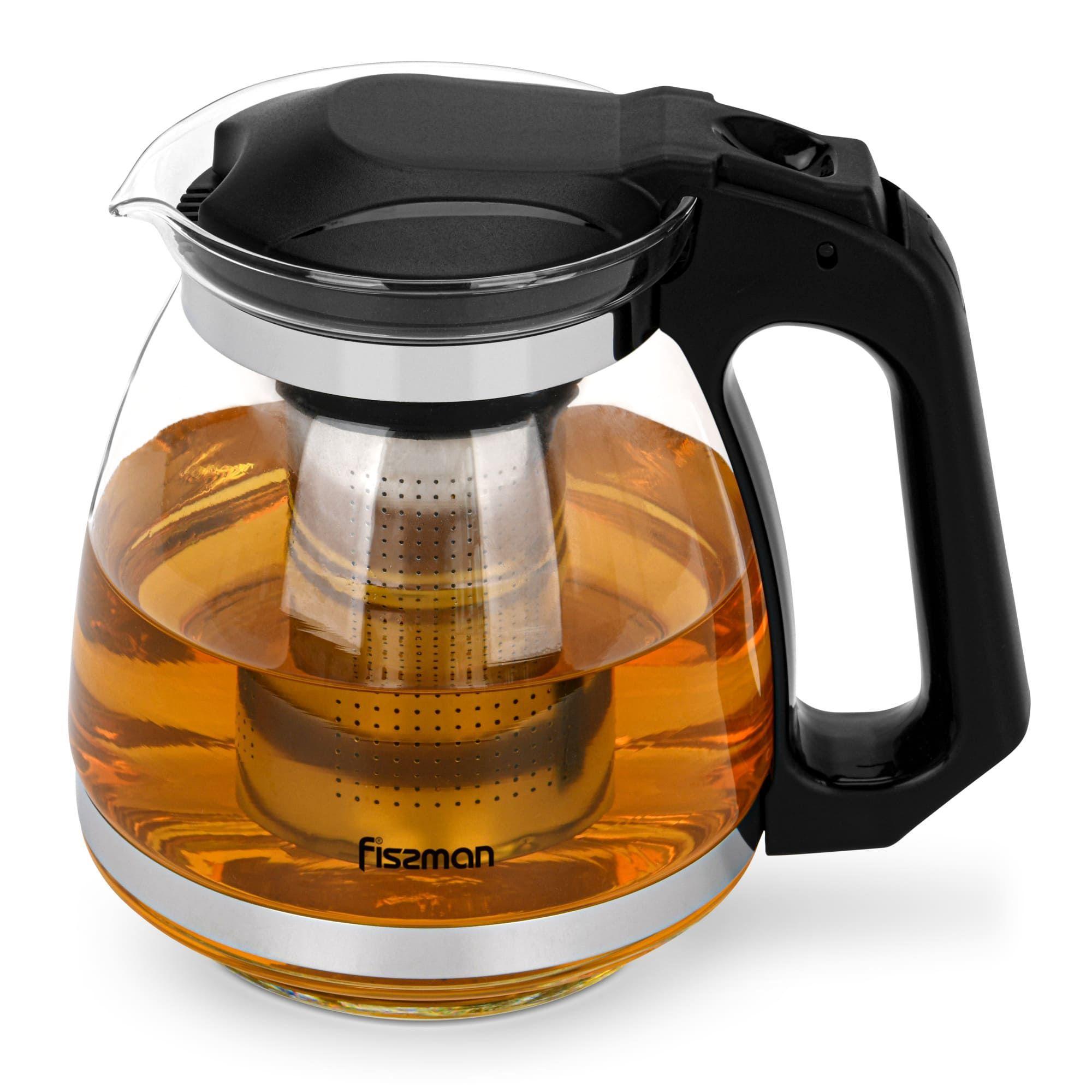 Tetera de Vidrio con Infusor Central 1500 ml Fissman-4