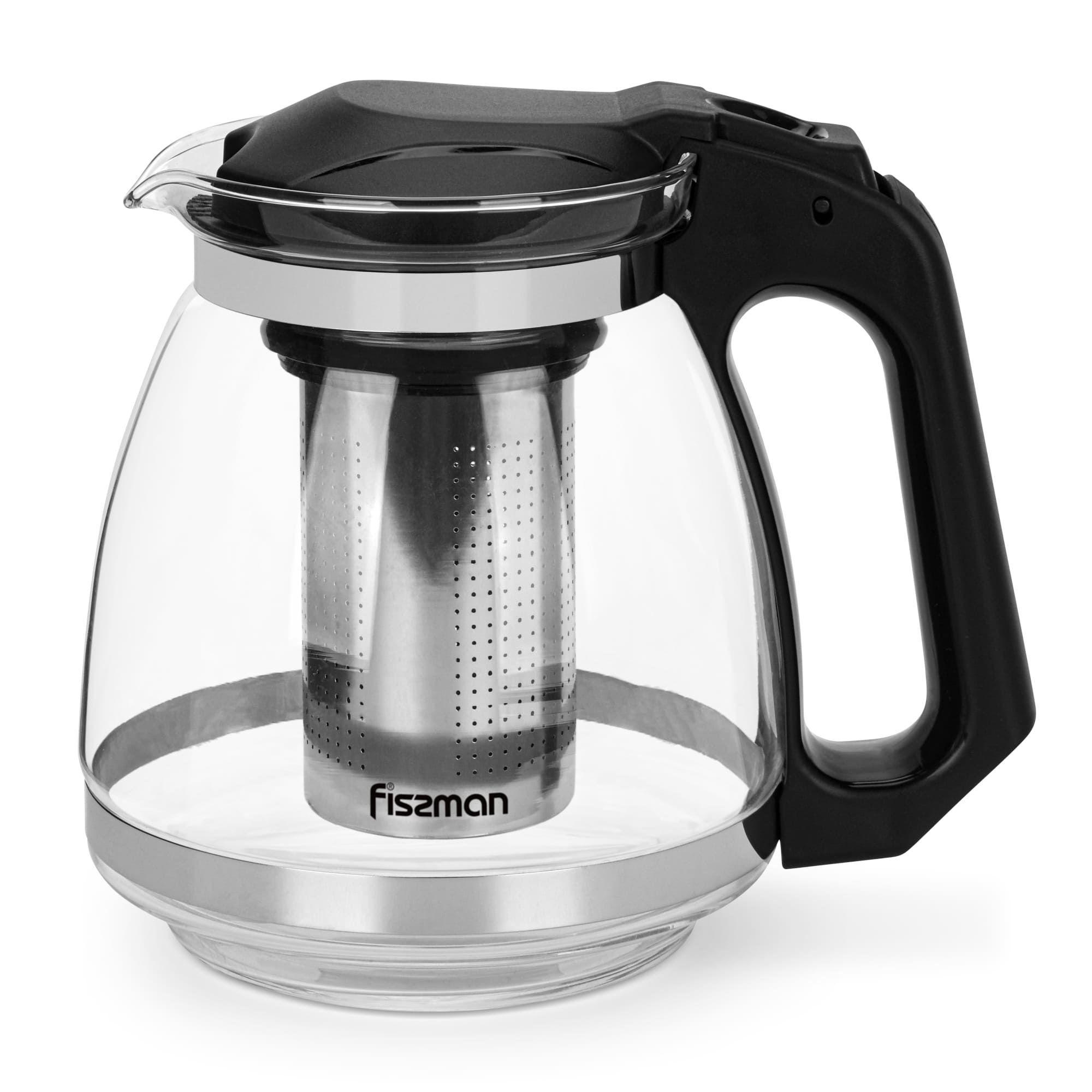 Tetera de Vidrio con Infusor Central 1500 ml Fissman-5