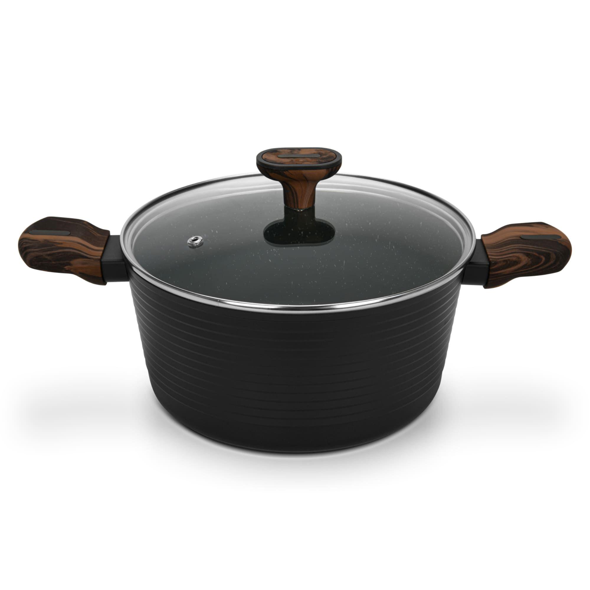 Olla Antiadherente Cuisine Tapa De Cristal 2.6 litros Fissman-5