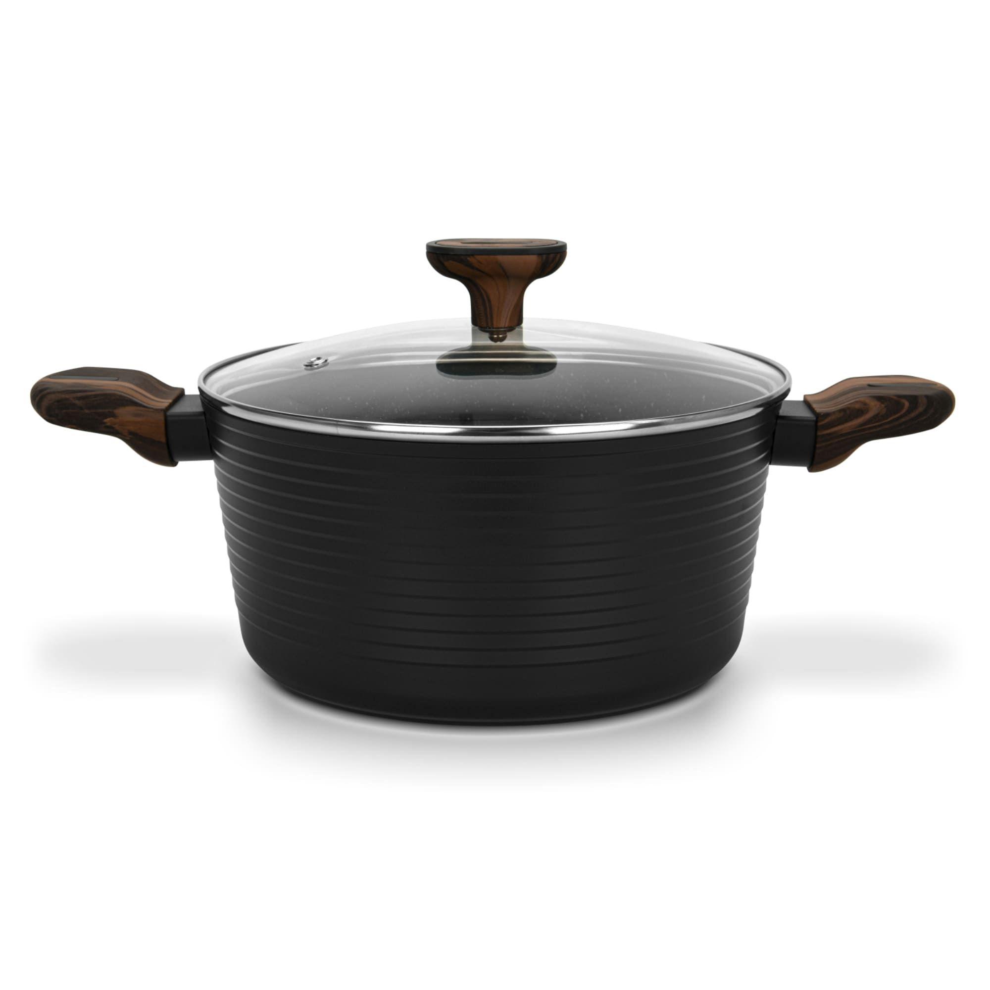 Olla Antiadherente Cuisine Tapa De Cristal 4.6 litros Fissman-6