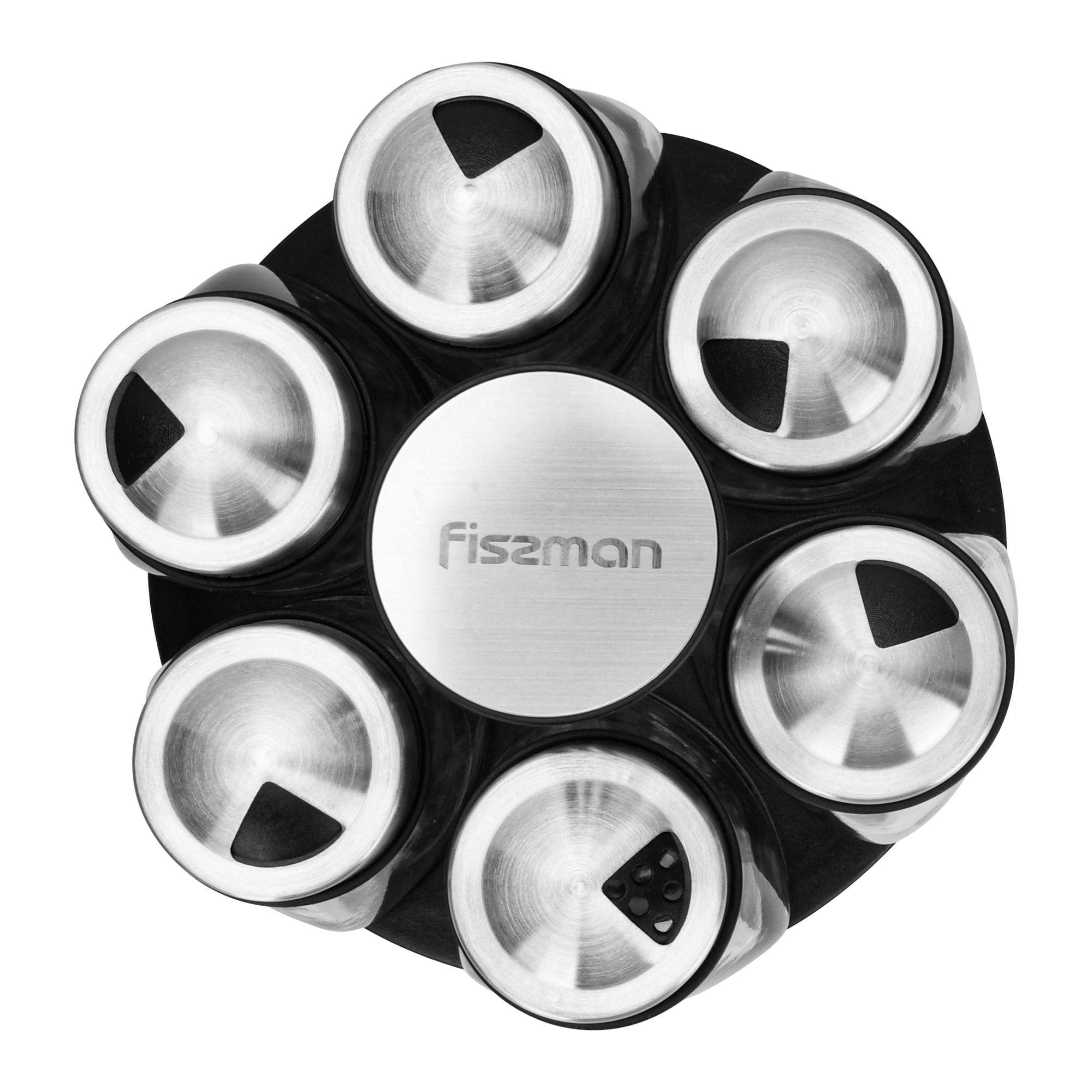 Set De Especieros O Condimentos 7 Piezas Fissman-4