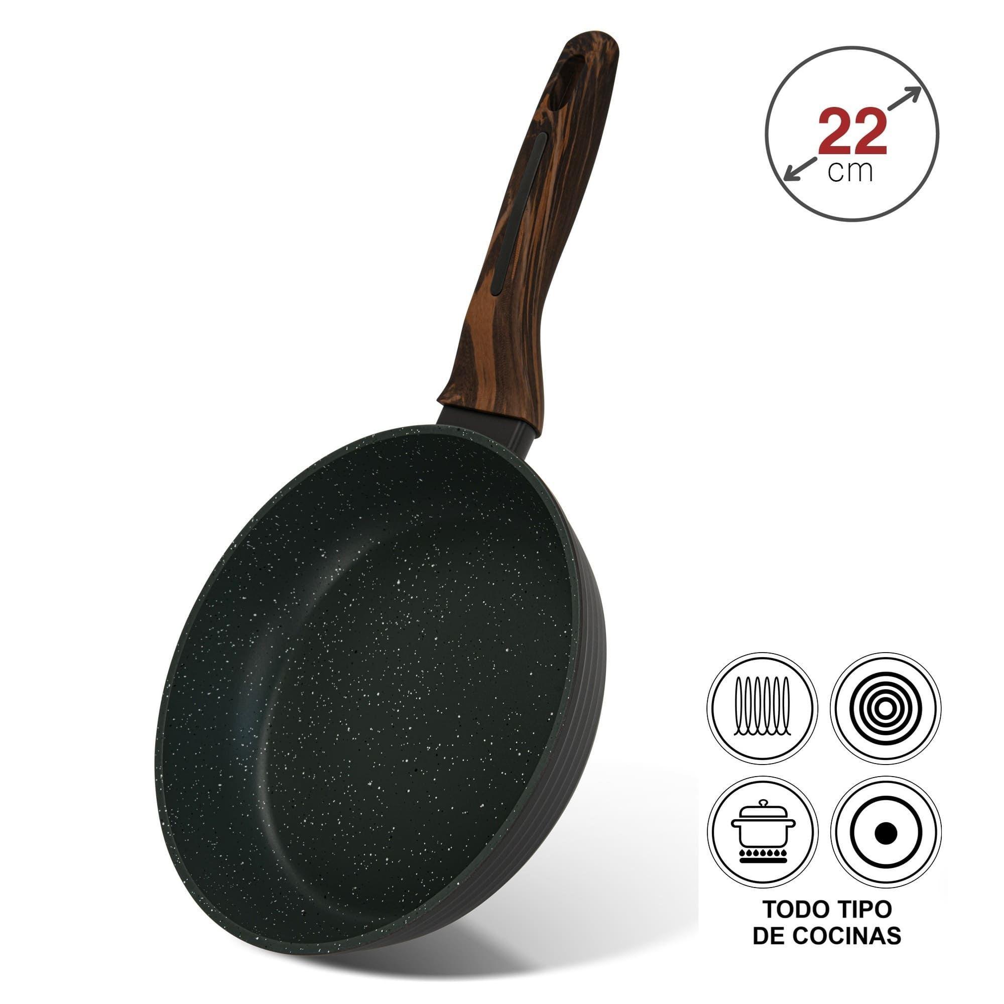 Sartén Antiadherente 22cm Cuisine con Fondo de Inducción Fissman-1