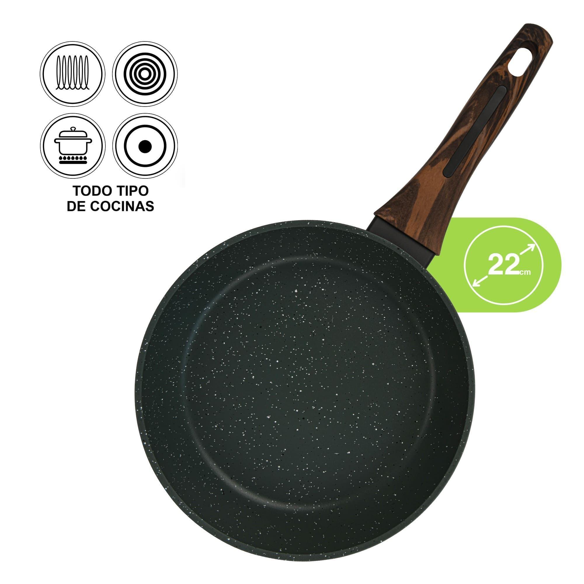 Sartén Antiadherente 22cm Cuisine con Fondo de Inducción Fissman-7