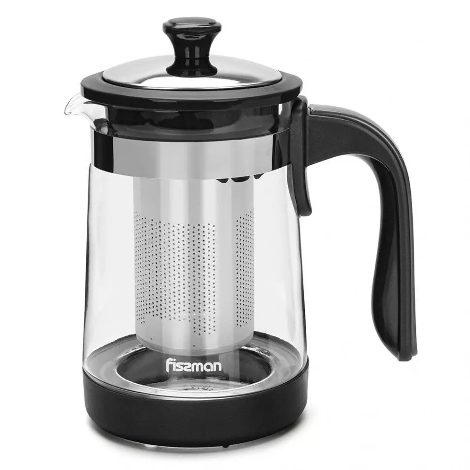 Tetera De Vidrio Con Infusor 950 Ml Fissman-2