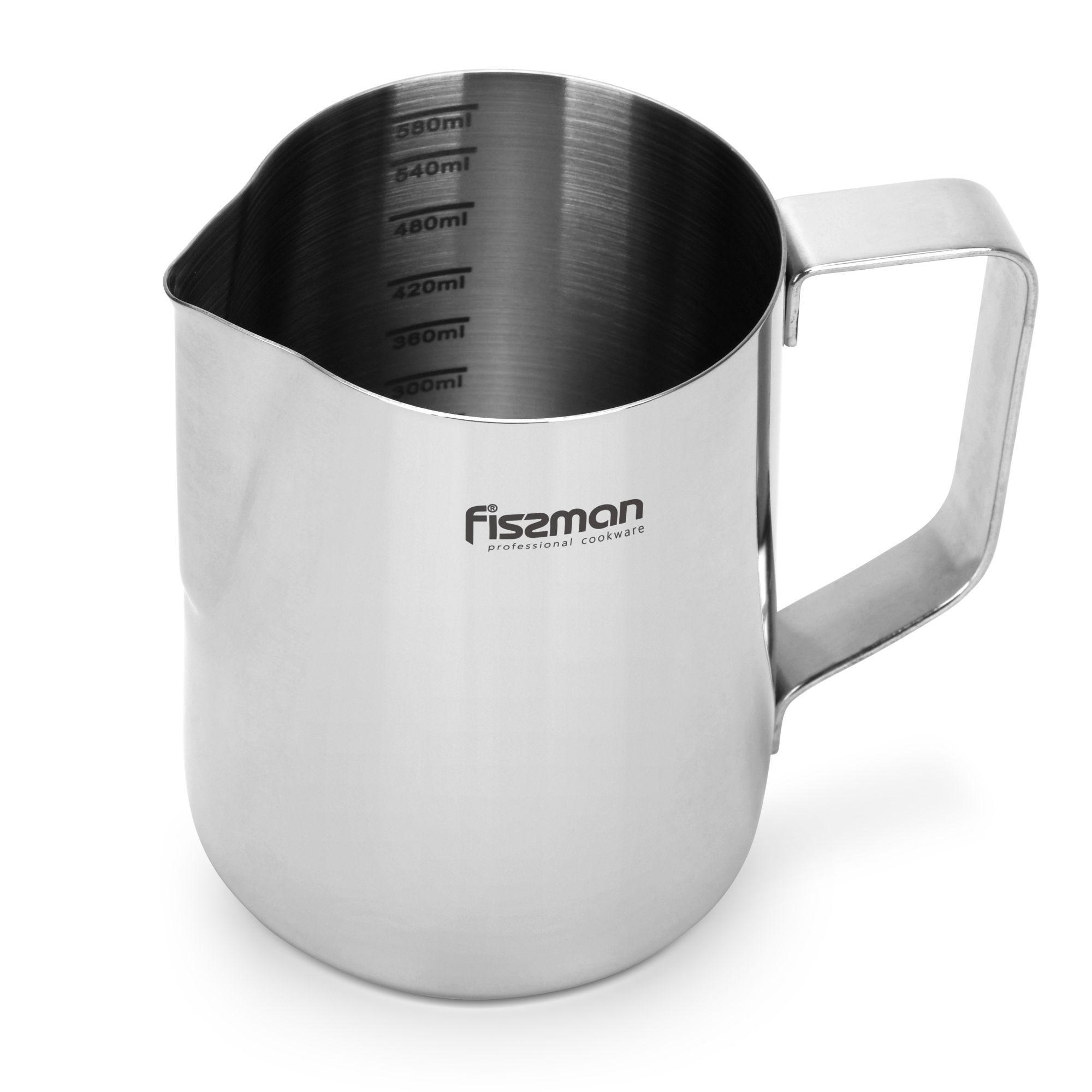 Jarra de Leche Acero Inoxidable 600ml Fissman-5