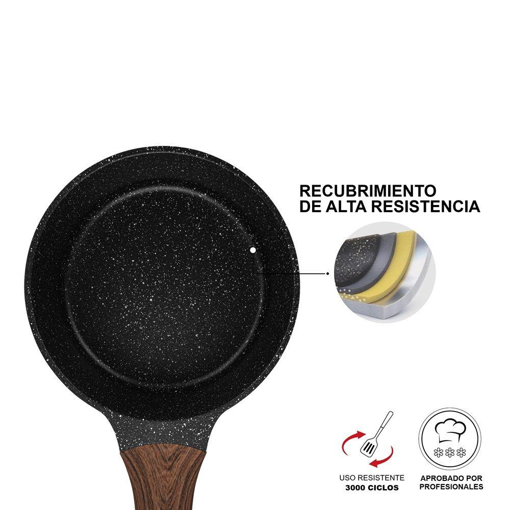 Cacerola Antiadherente Filomena con Fondo de Inducción 1.2 Litros Fissman-4