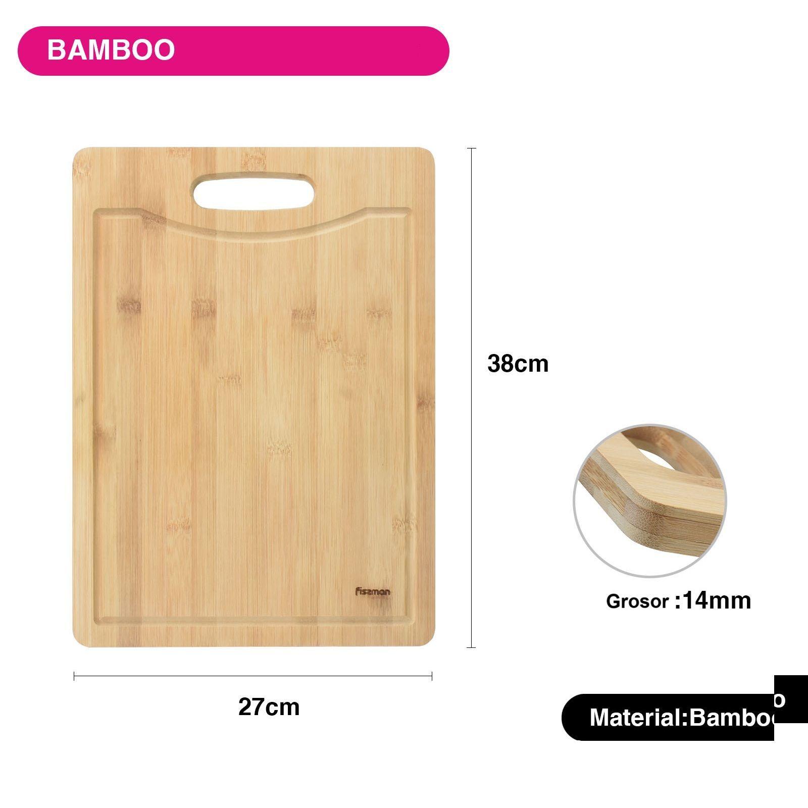 Tabla Madera Bamboo Duo Set Fissman-2