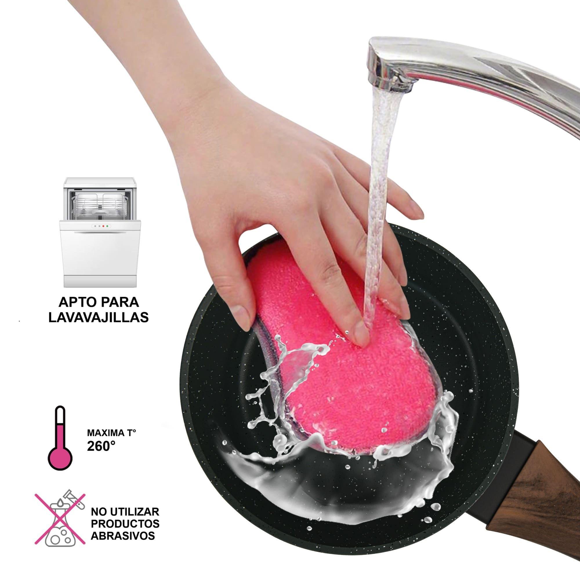 Cacerola Antiadherente Cuisine con Fondo de Inducción 1.3 Litros Fissman-4