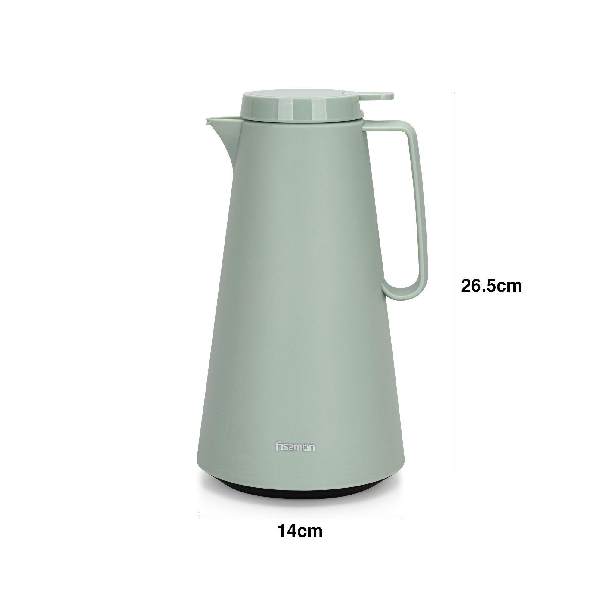 Thermo Jarra 1000 ml Menta Con Revestimiento De Vidrio Fissman-1