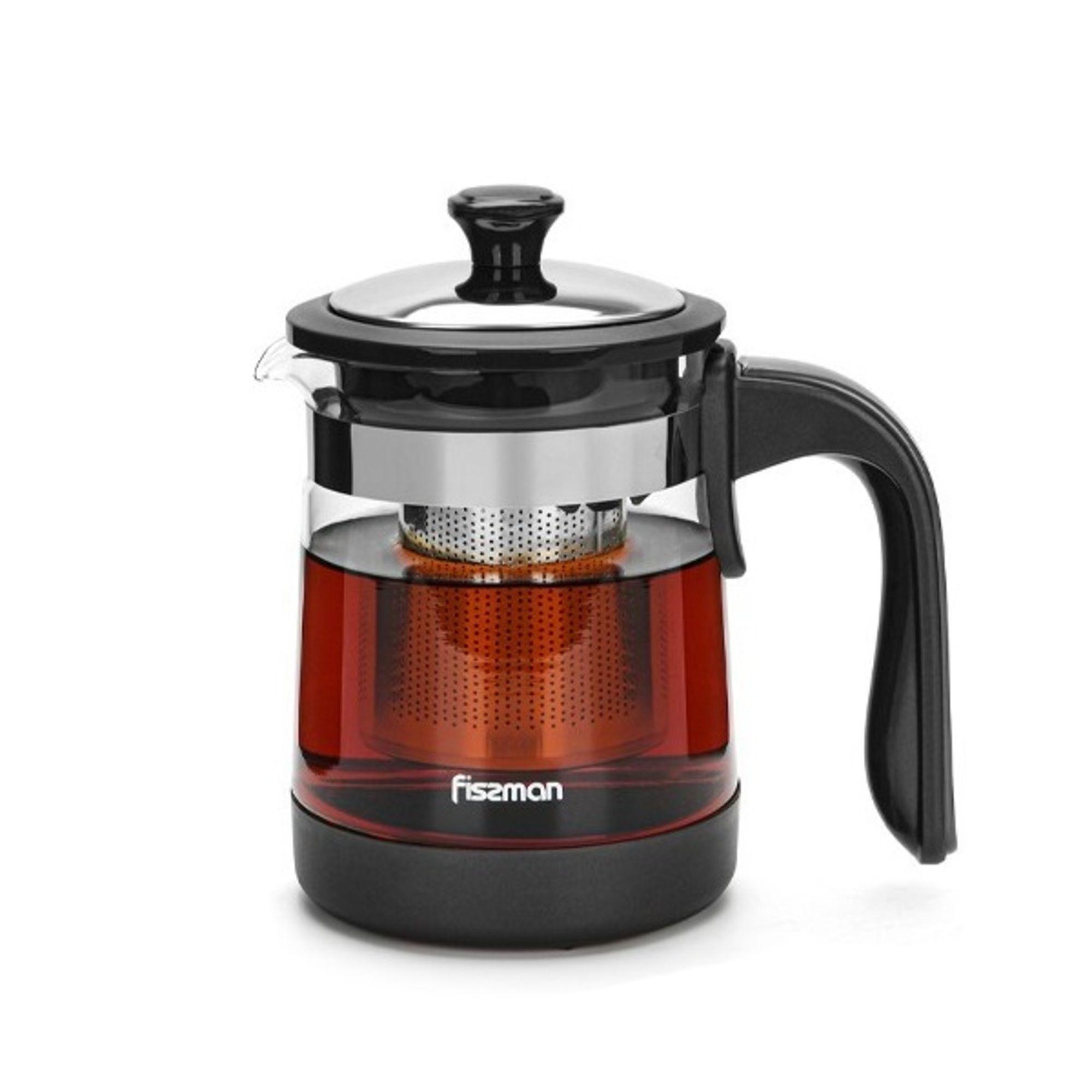 Tetera De Vidrio Con Infusor 750 Ml Fissman-2