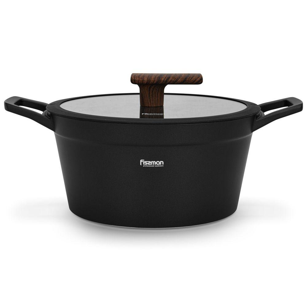 Olla Antiadhrente Filomena con Tapa De Cristal 5.7 Litros Fissman-7