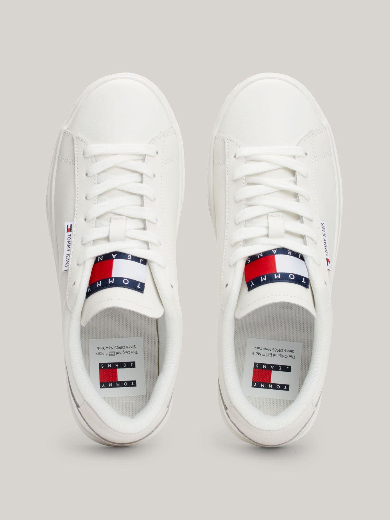 Zapatillas Essential - Cuero Logo Blanco Tommy Hilfiger-2