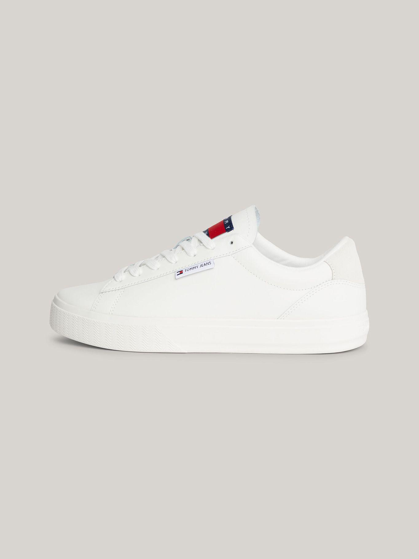 Zapatillas Essential - Cuero Logo Blanco Tommy Hilfiger-5
