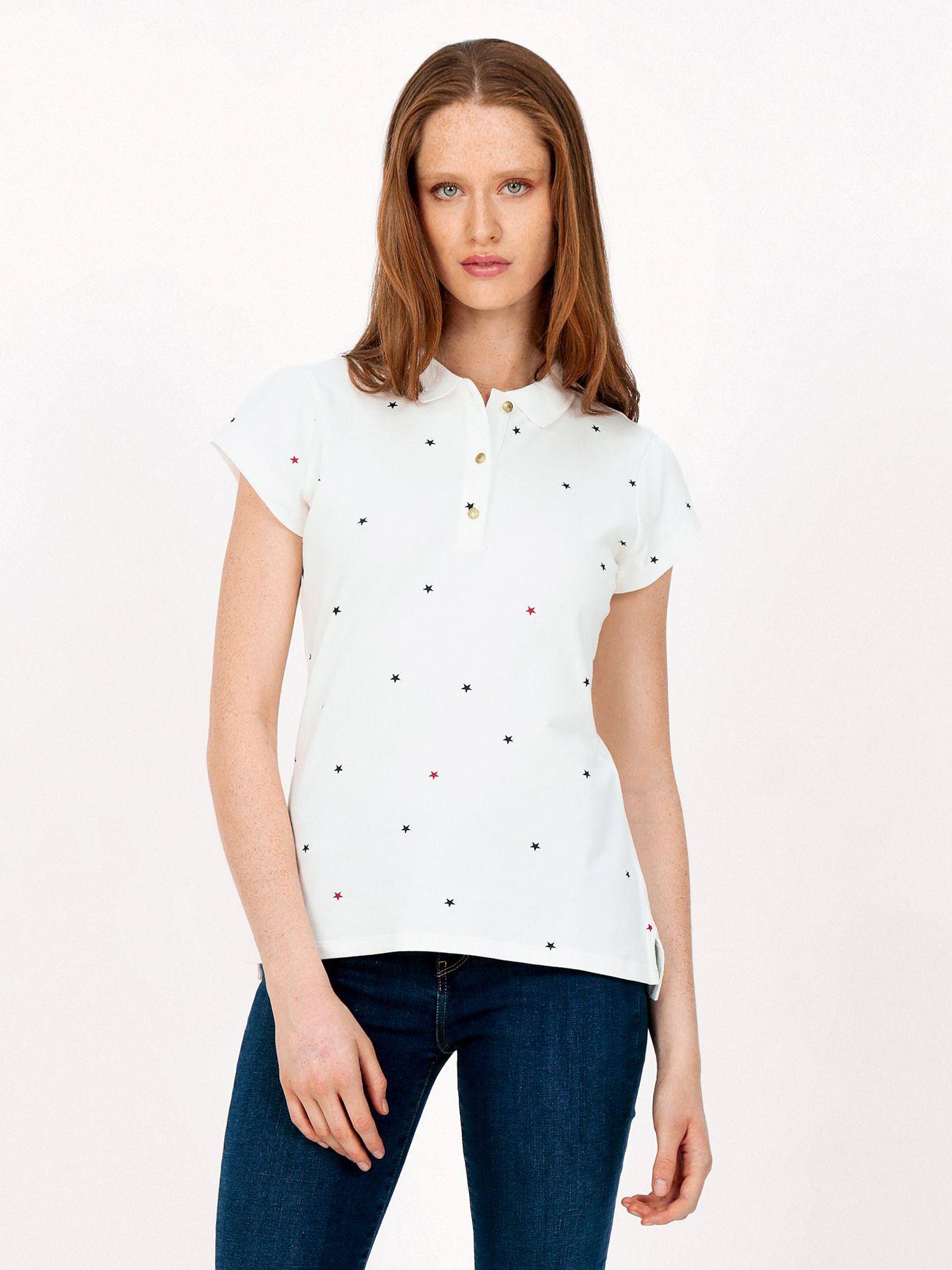 Polo Star Print BlancoTommy Hilfiger-0