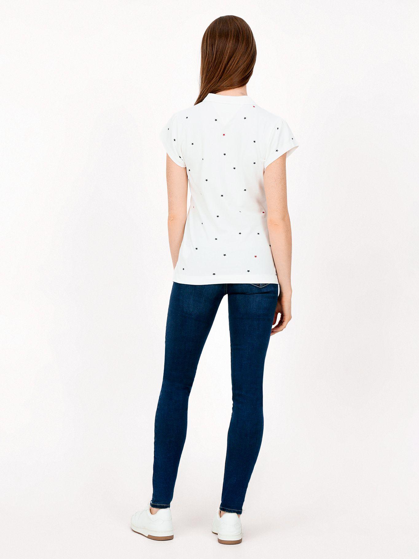 Polo Star Print BlancoTommy Hilfiger-2