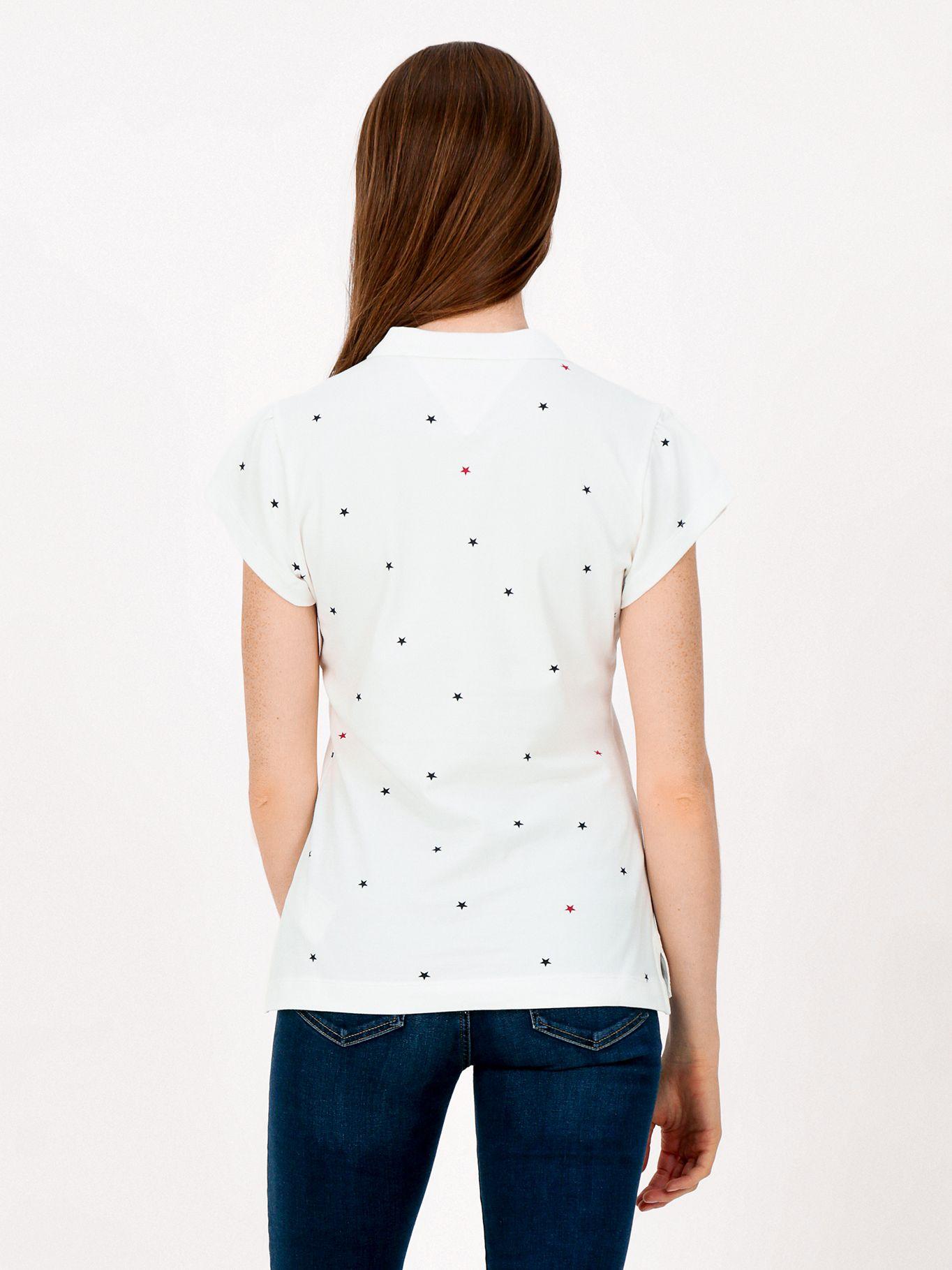 Polo Star Print BlancoTommy Hilfiger-3